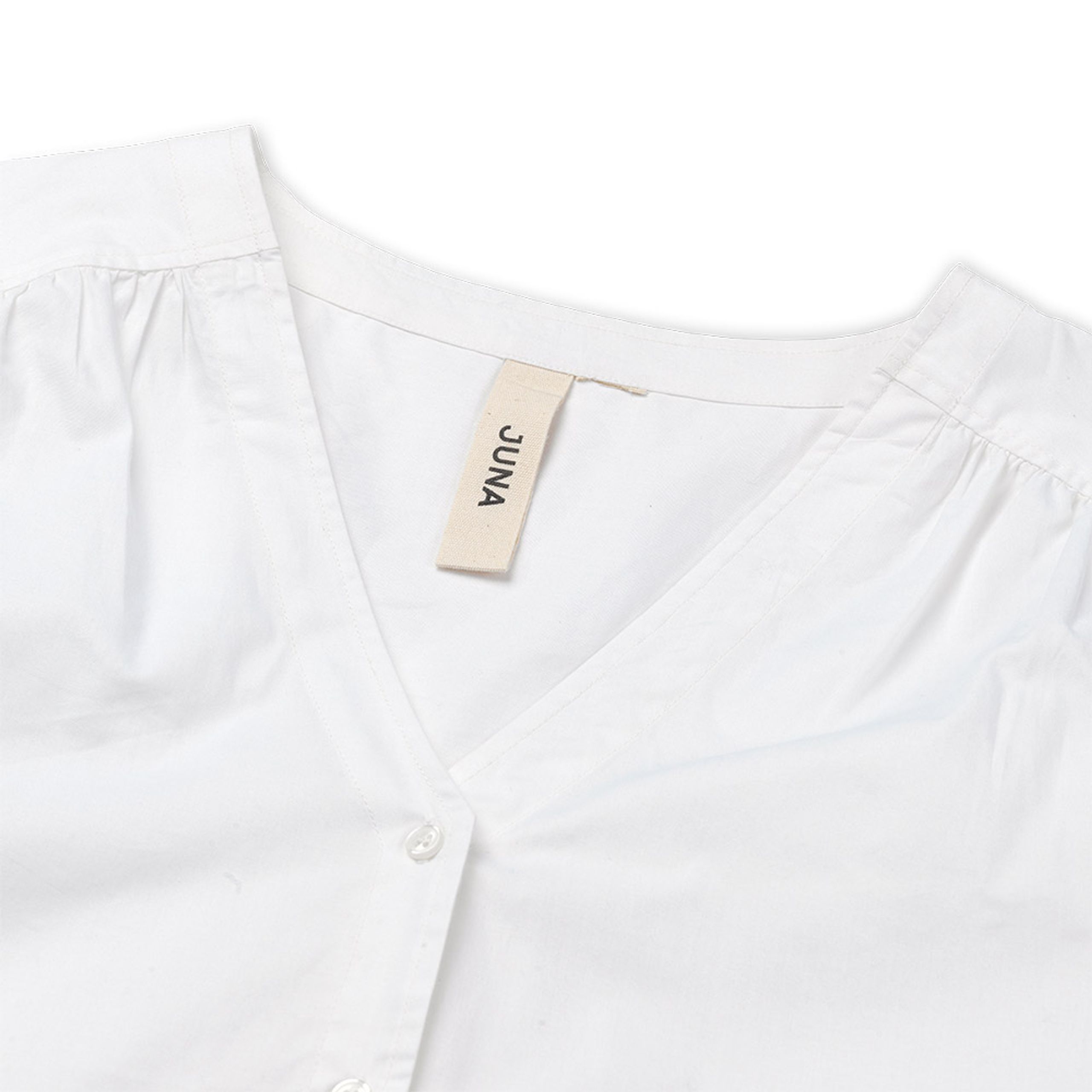 JUNA - Shirt - Soft Adele Shirt - White