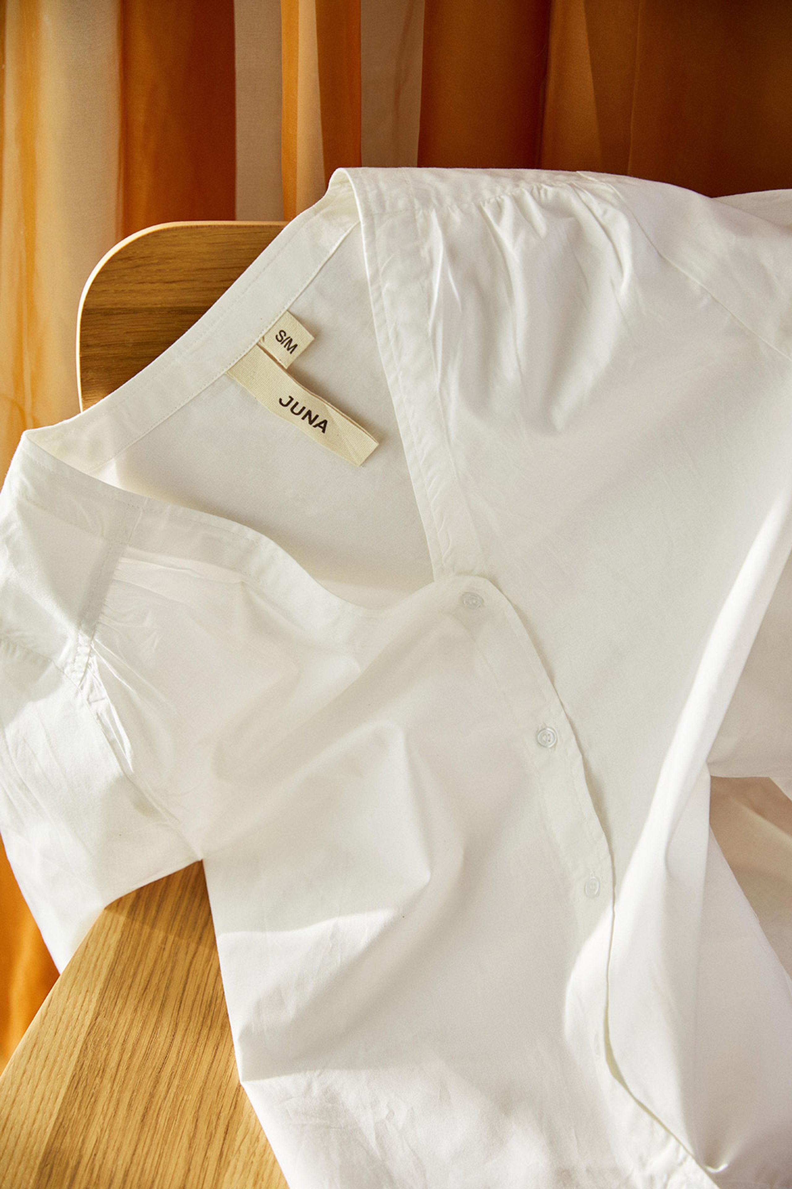 JUNA - Shirt - Soft Adele Shirt - White