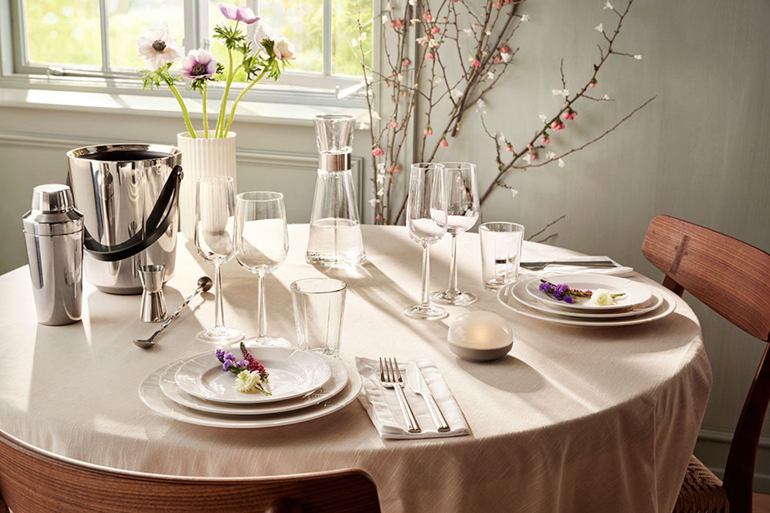 Kähler - Champagne glass - Hammershøi Champagne Glass - Clear