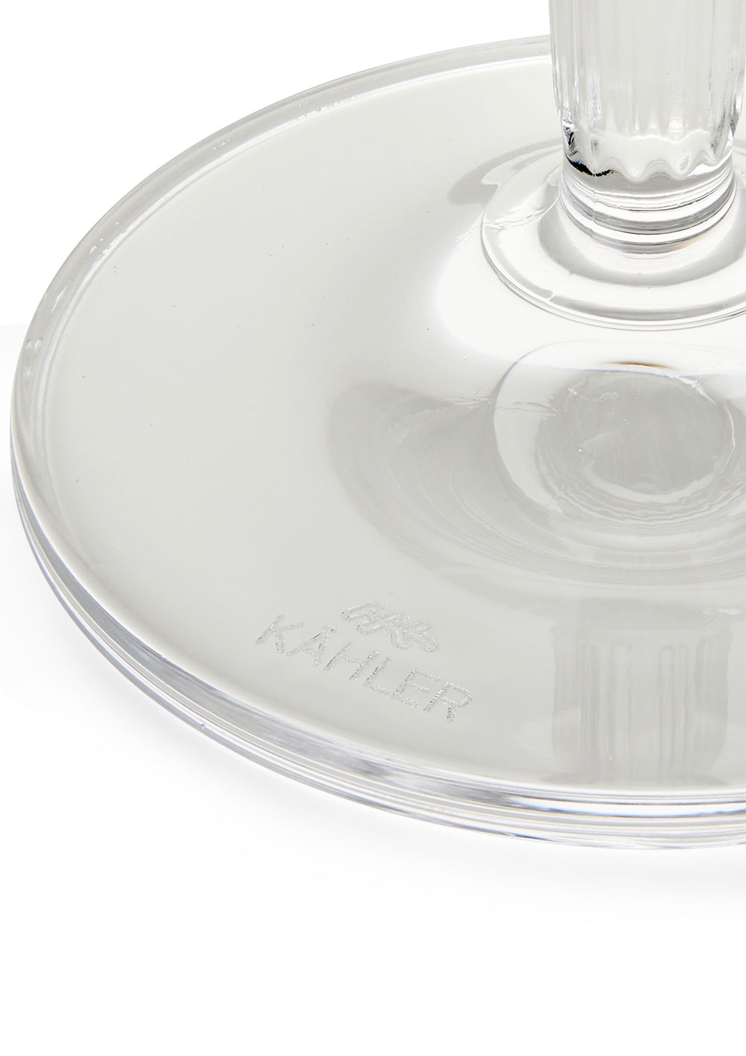 Kähler - Champagne glass - Hammershøi Champagne Glass - Clear