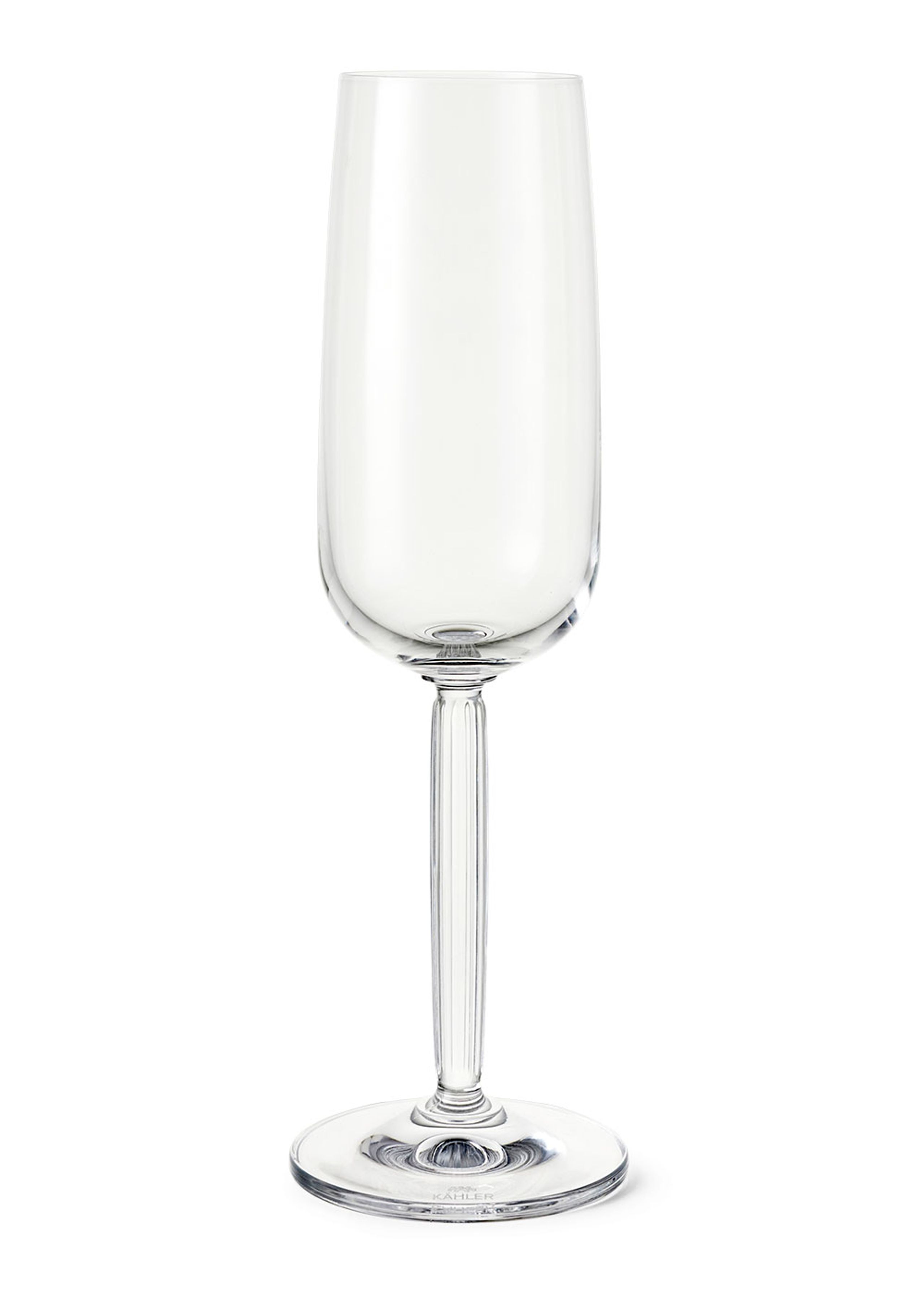 Kähler - Champagne glass - Hammershøi Champagne Glass - Clear