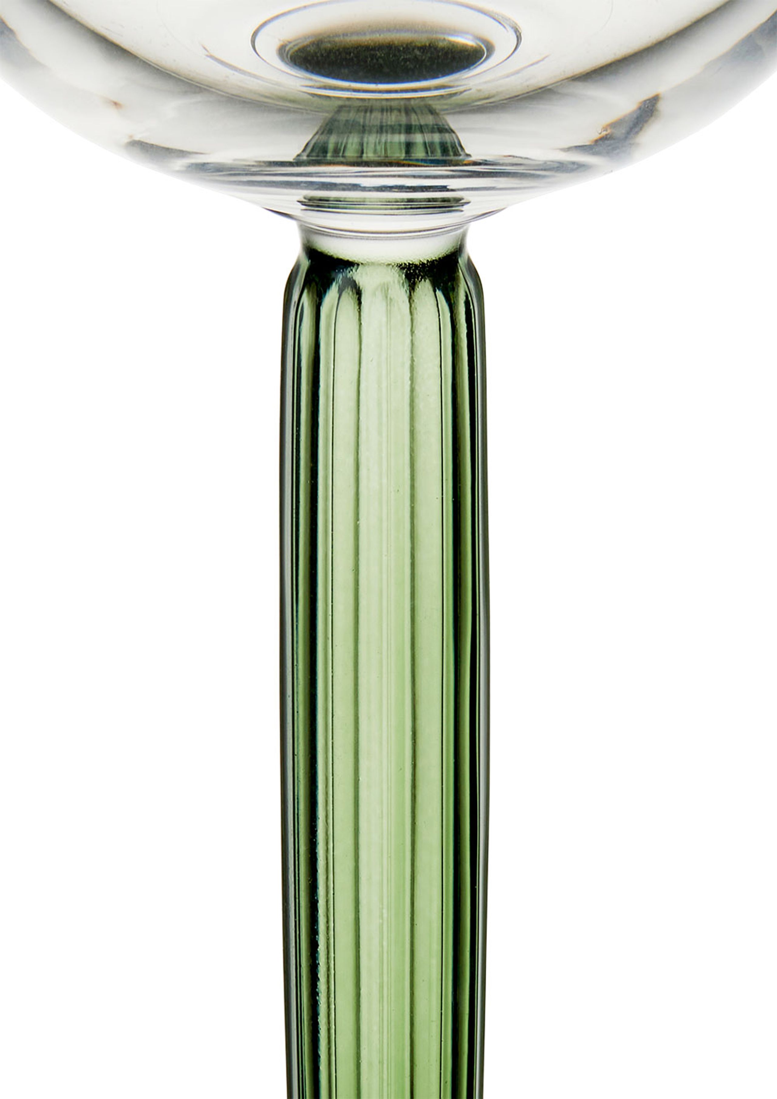 Kähler - Champagnerglas - Hammershøi Champagne Glass - Green