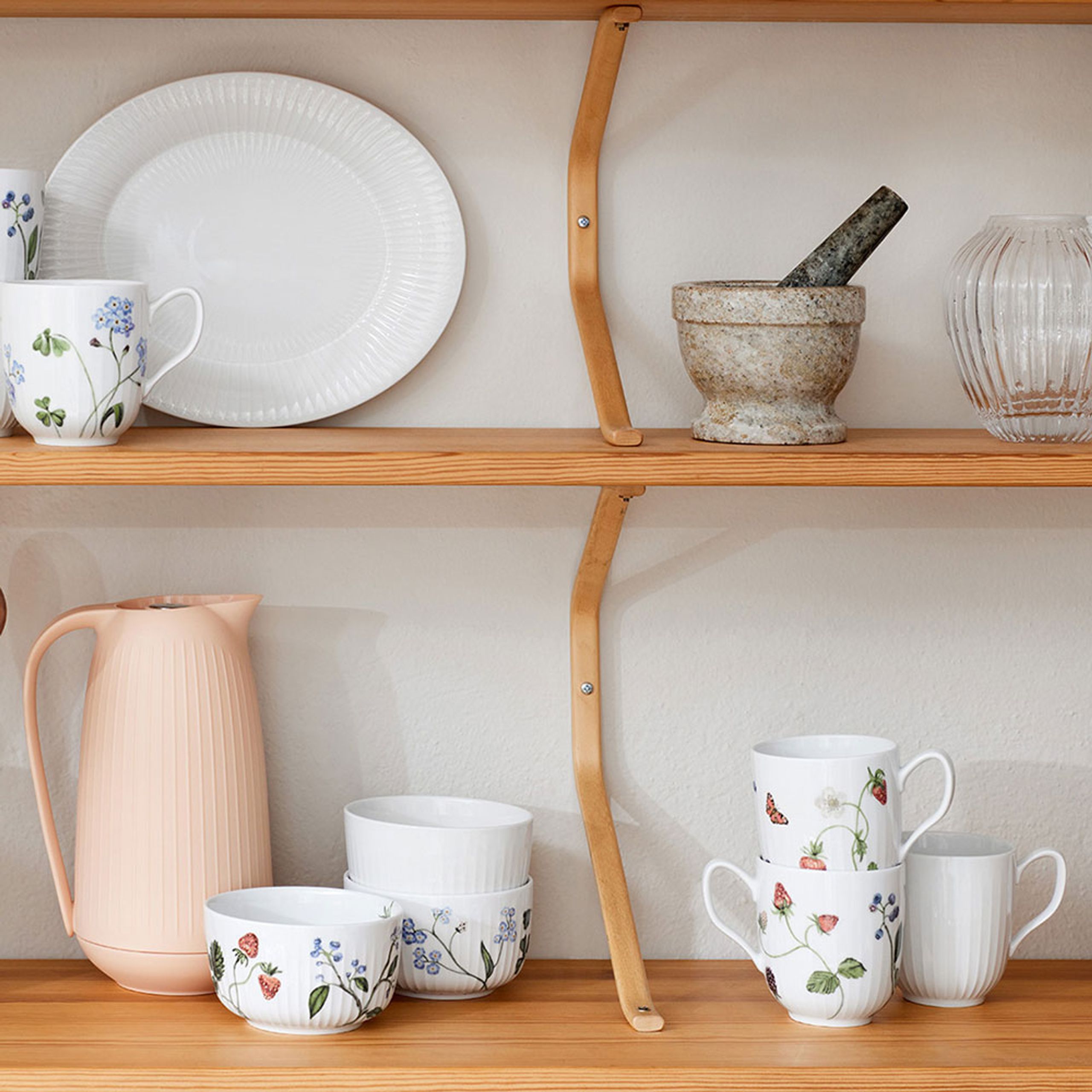 Kähler - Skål - Hammershøi Summer Bowl - Forget Me Not