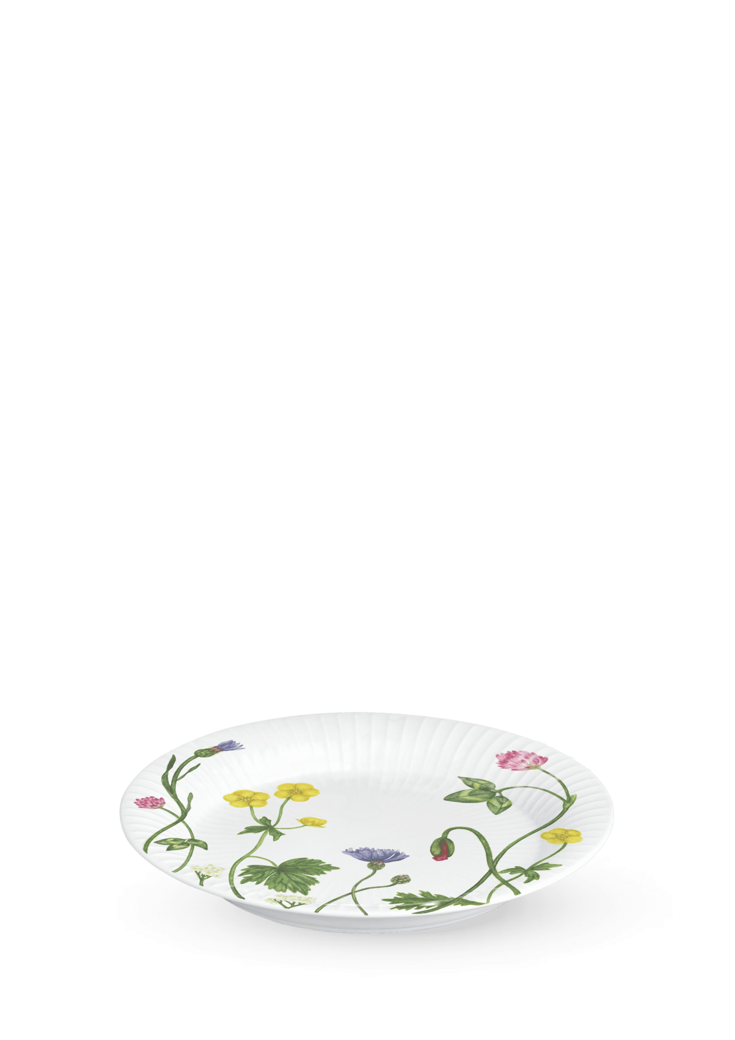 Kähler - Plate - Hammershøi Summer Plate - Wild Flowers