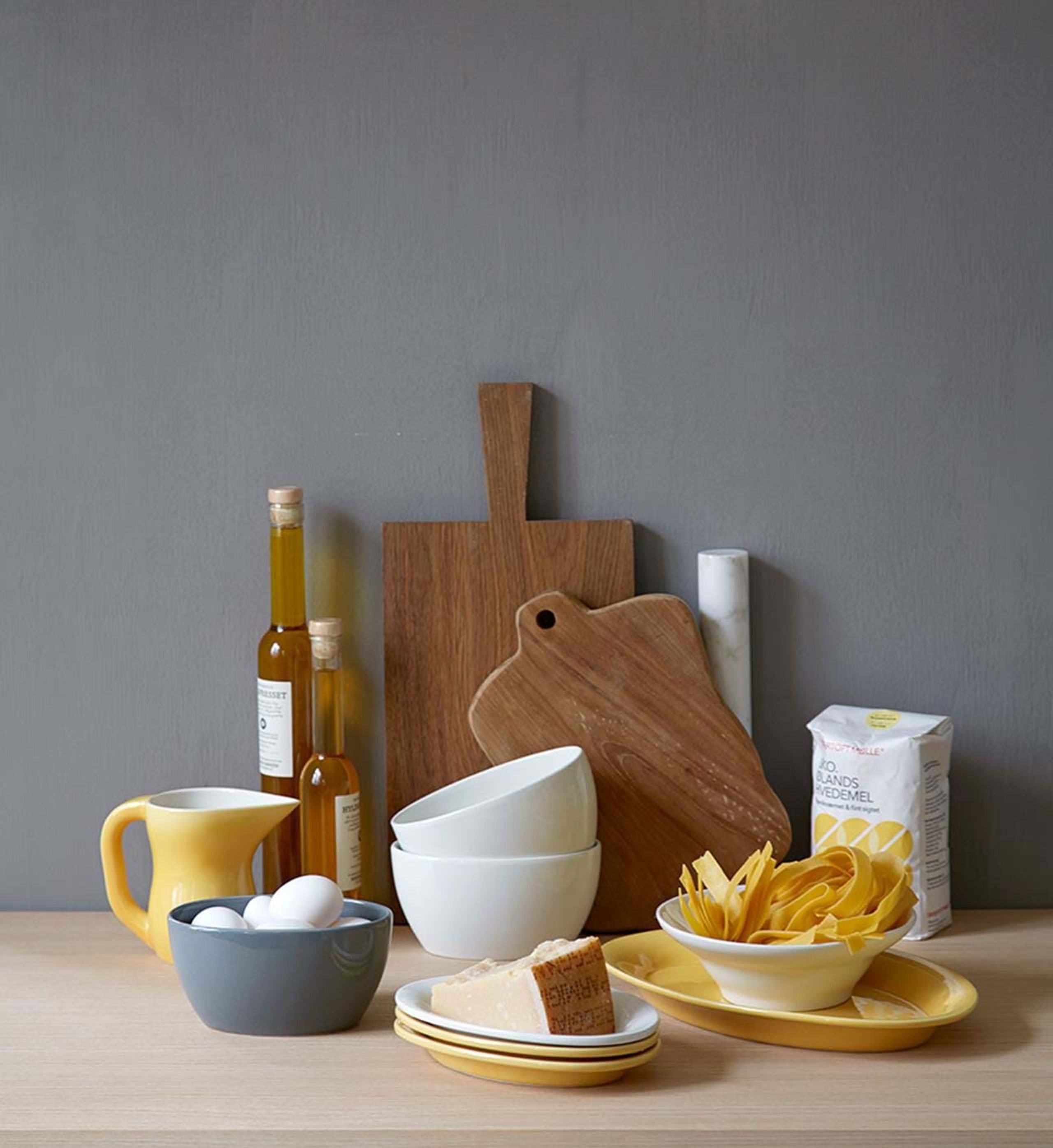 Kähler - Piatto - Ursula - Oval plate - Mørk grøn medium