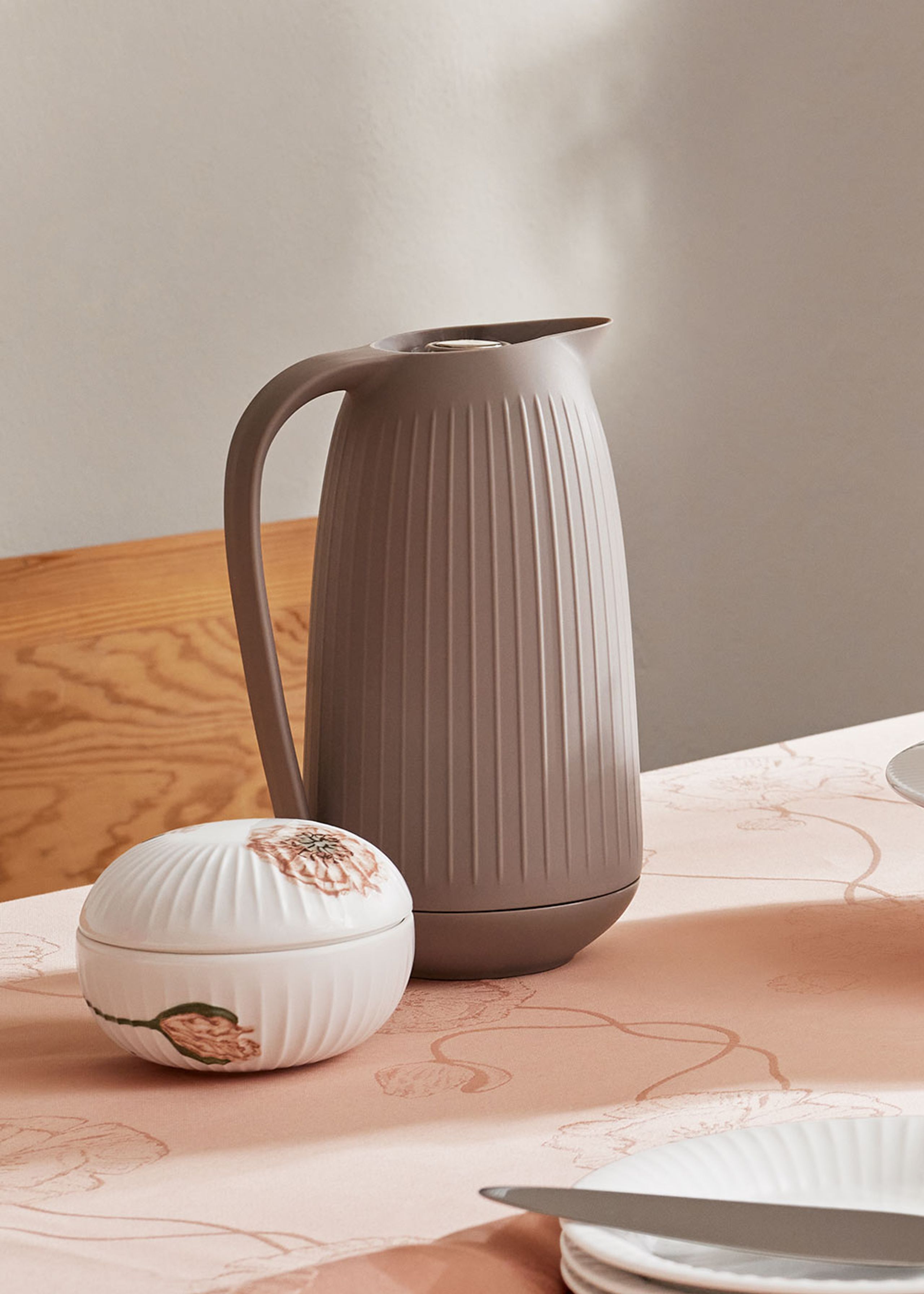 Kähler - Thermos - Hammershøi Thermos Jug - Warm Grey