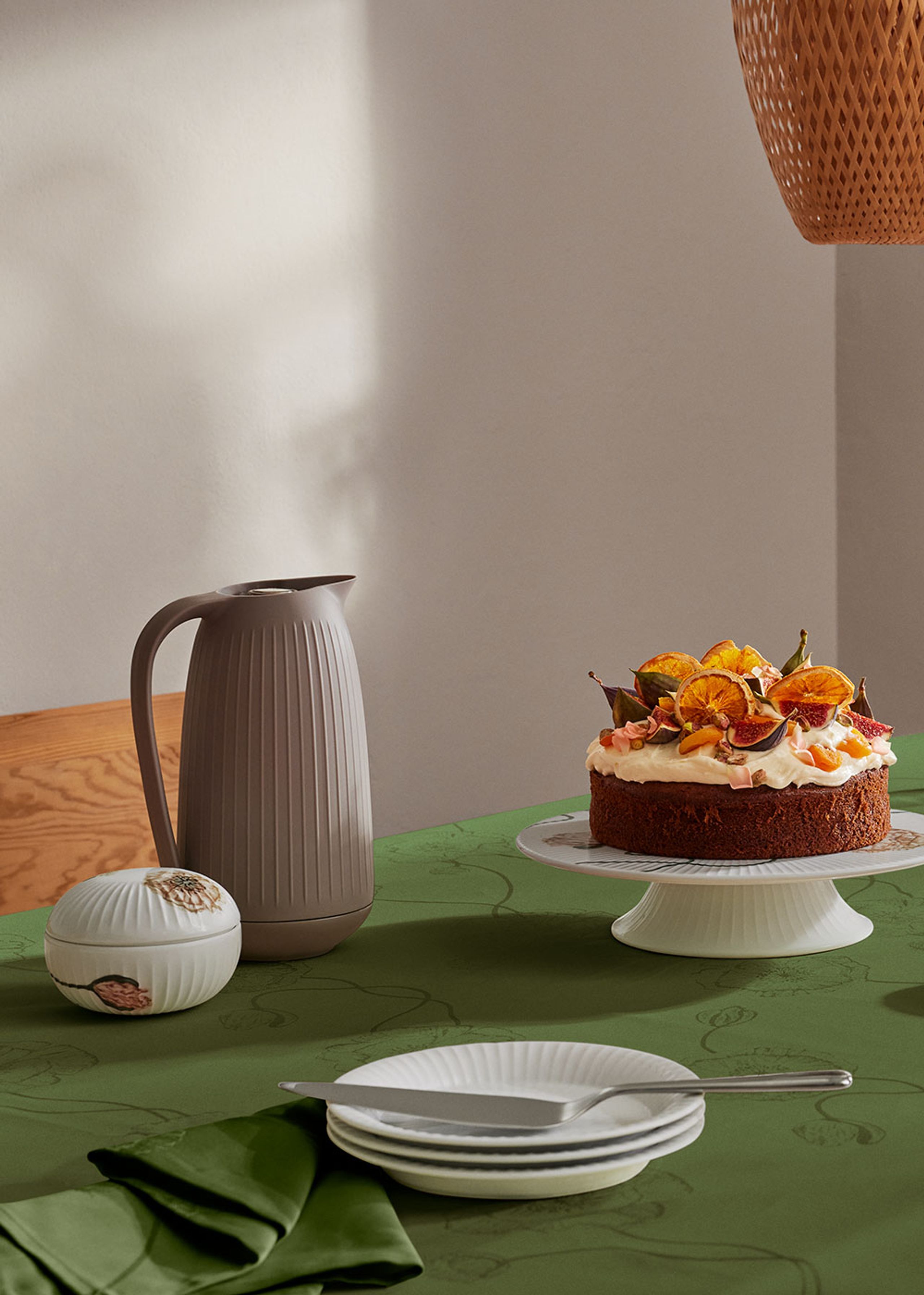 Kähler - Thermos - Hammershøi Thermos Jug - Warm Grey