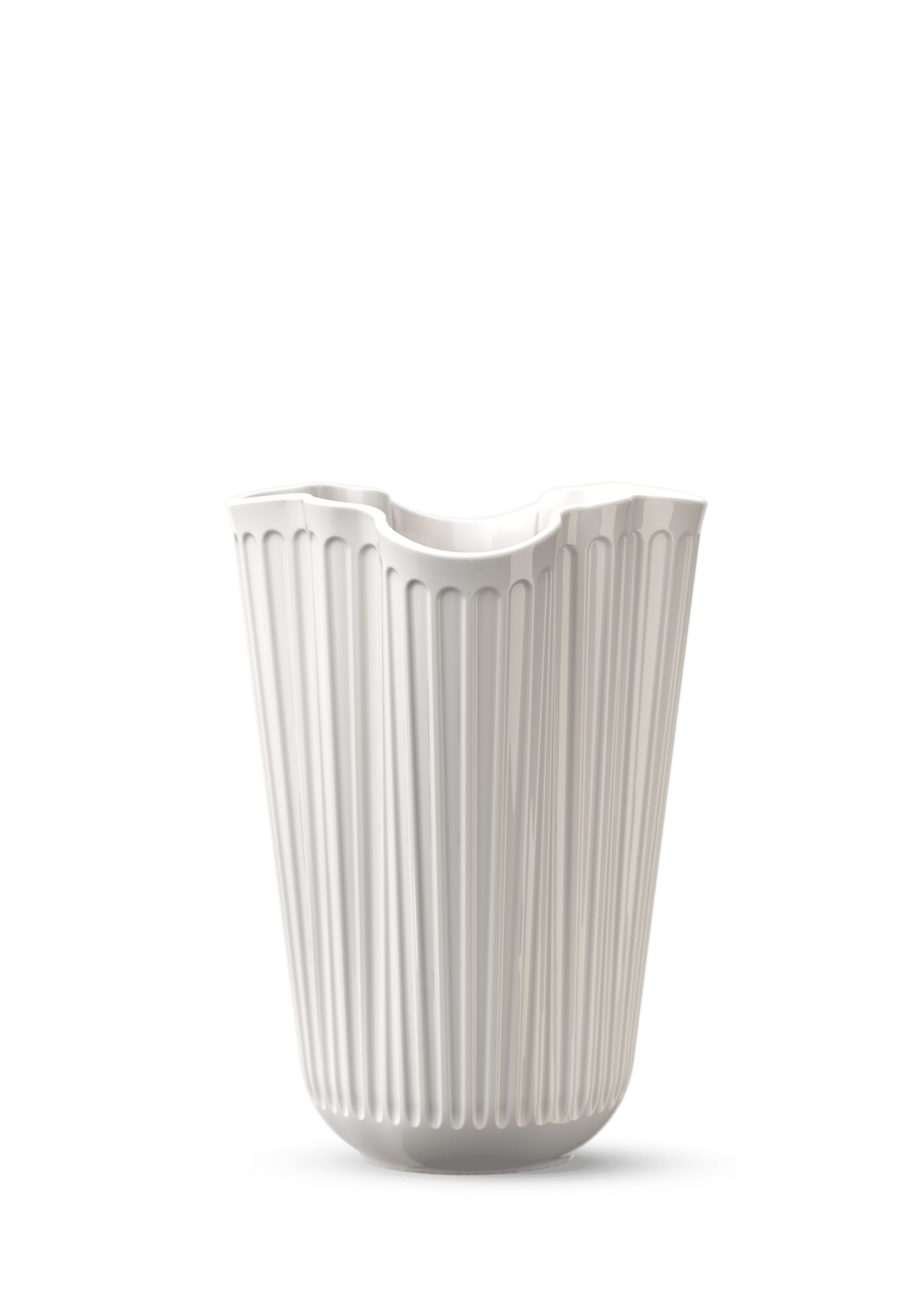 Kähler - Vase - Hammershøi Unfold Vase - White