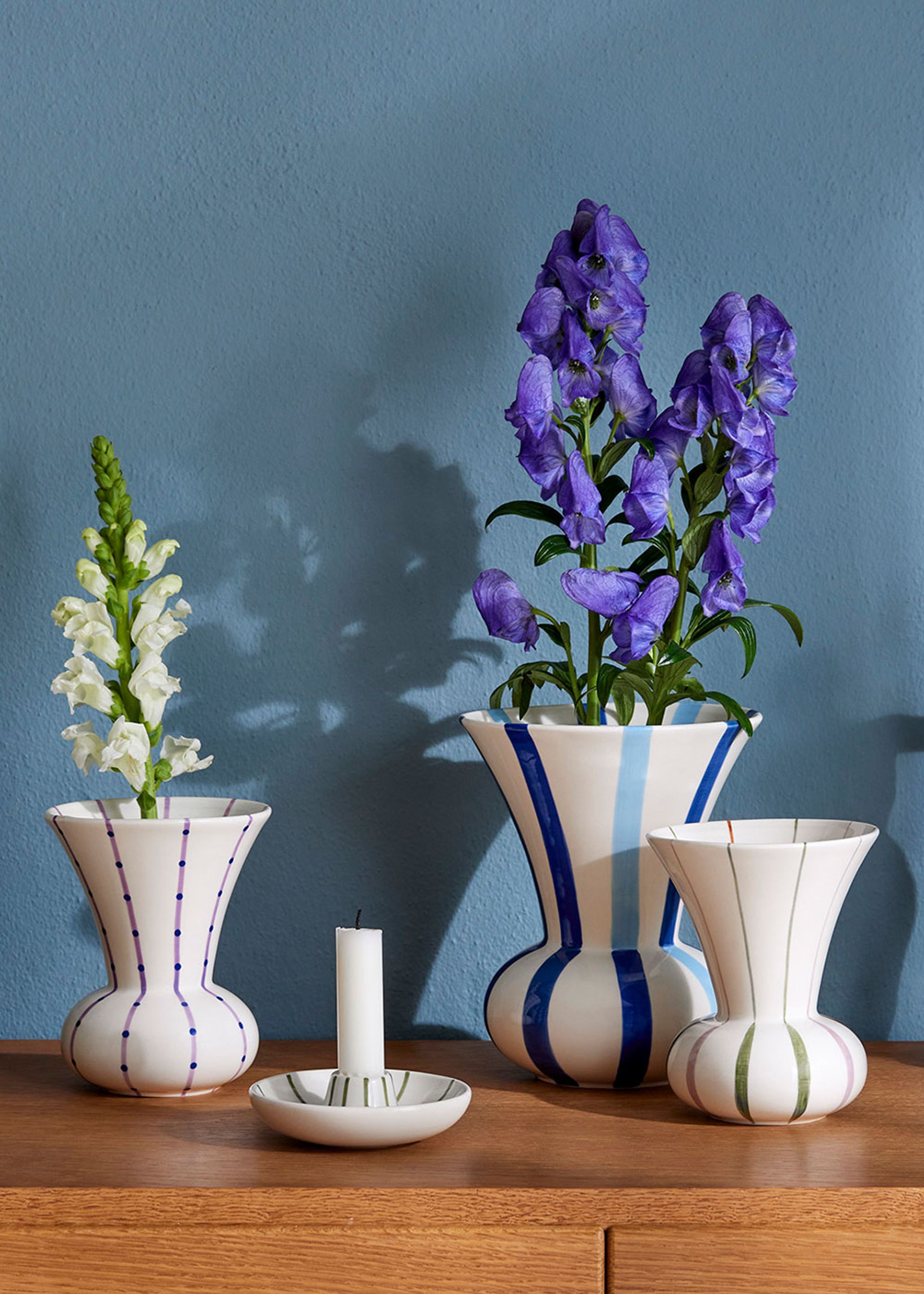 Kähler - Vase - Signature Vase - Blue