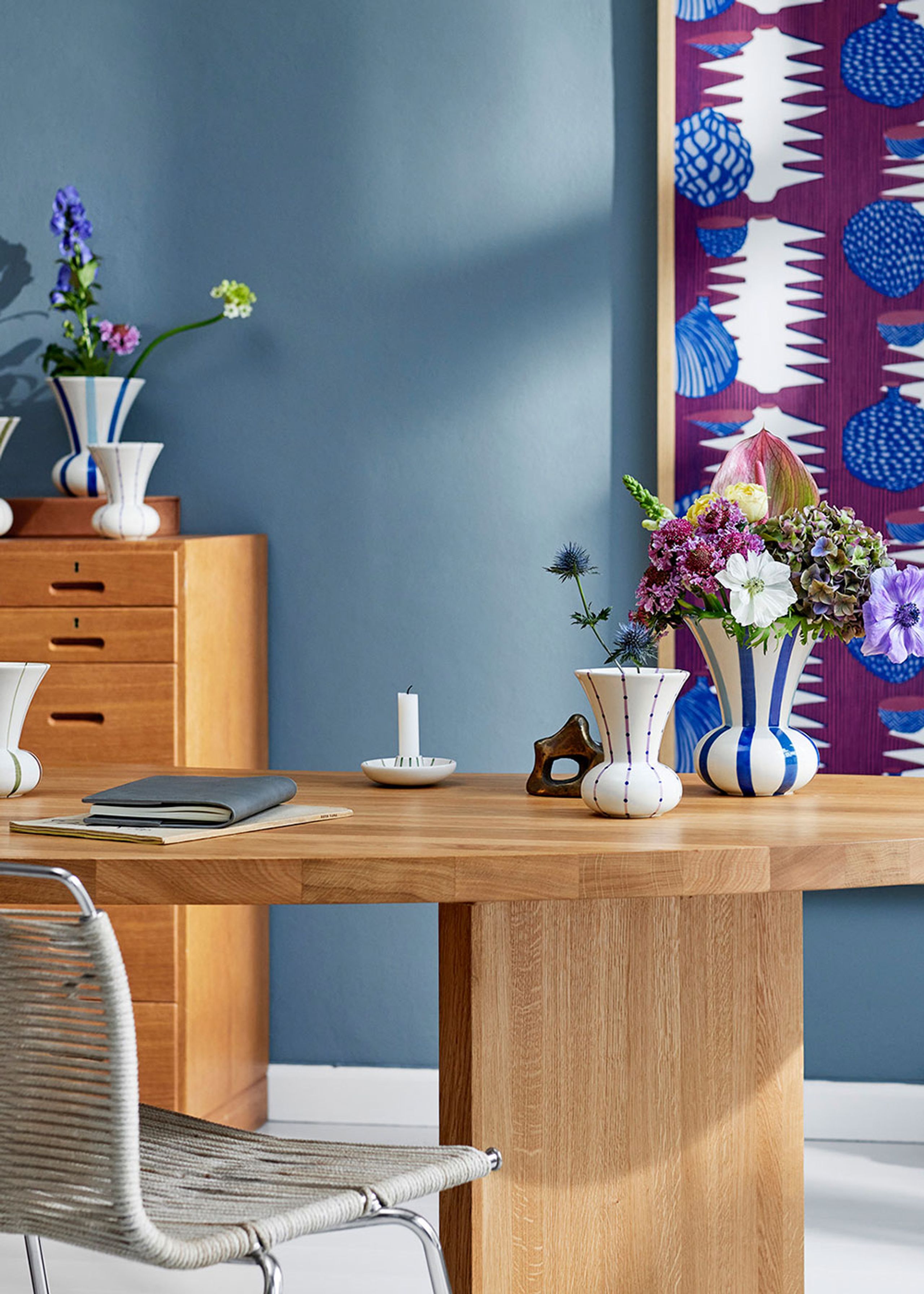 Kähler - Vase - Signature Vase - Blue