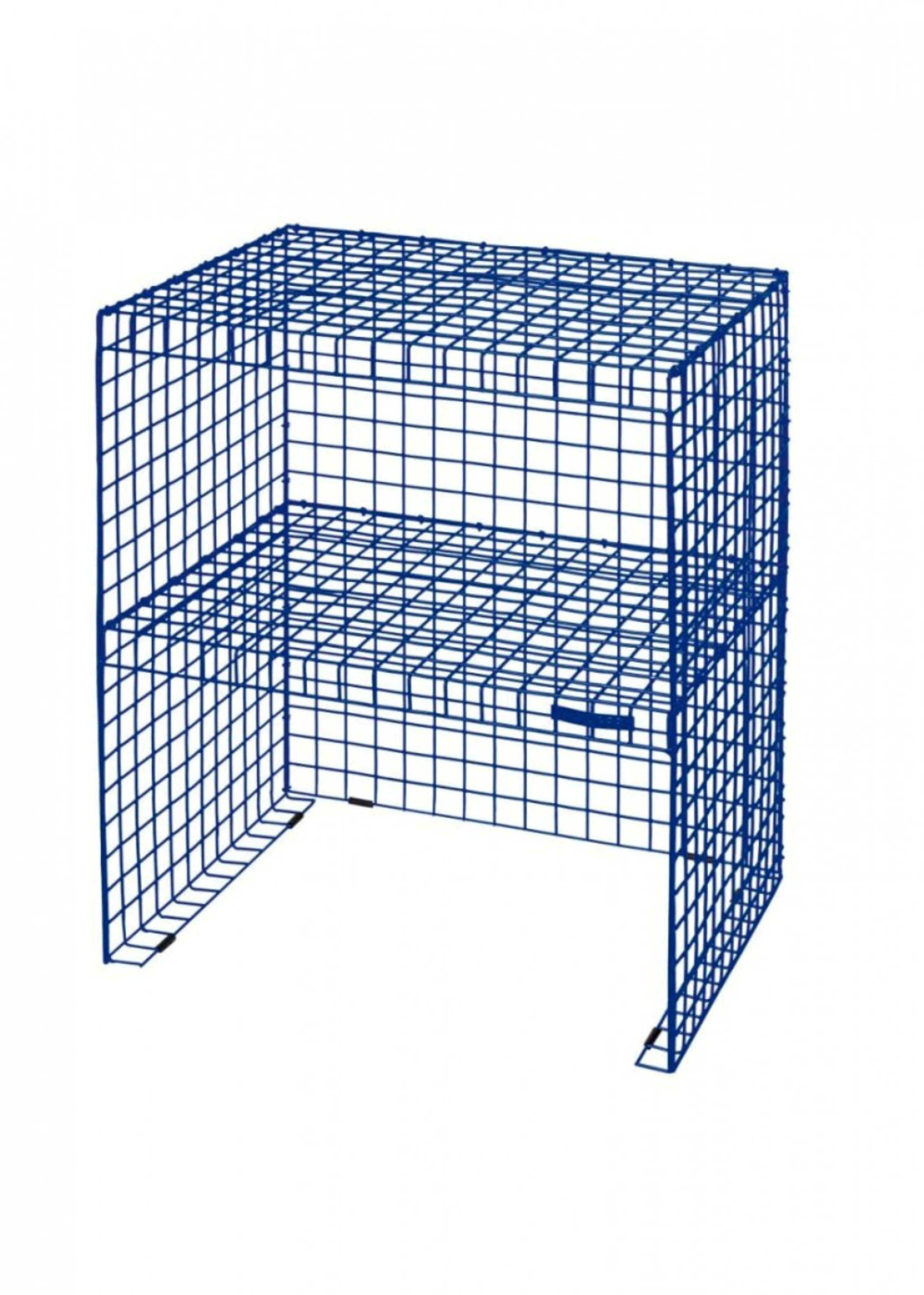 Kalager Design - Koupelnová rohož - Grid Side Table - Ultra Marine Blue
