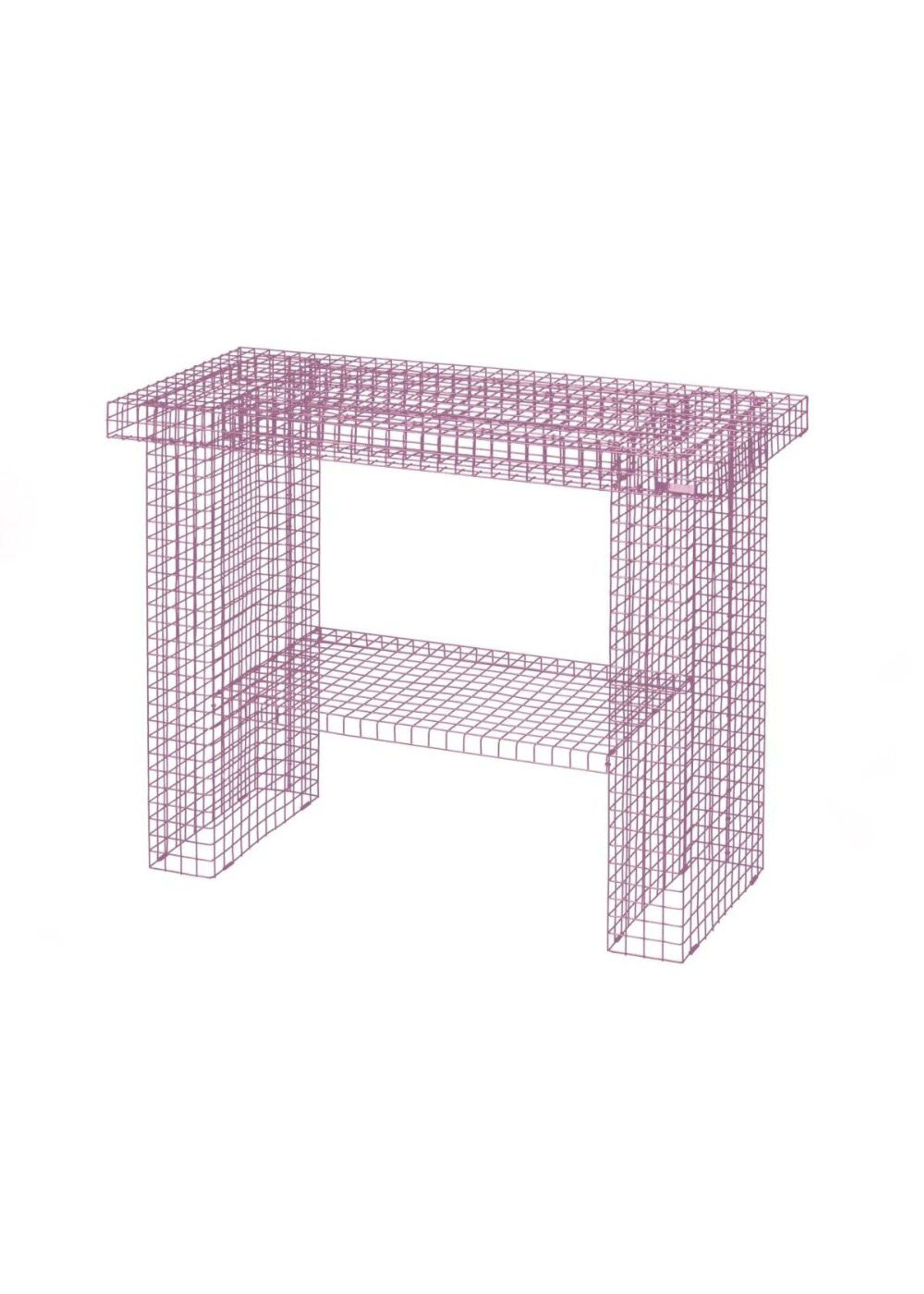 Kalager Design - Console table - Console Table Wire - Pink