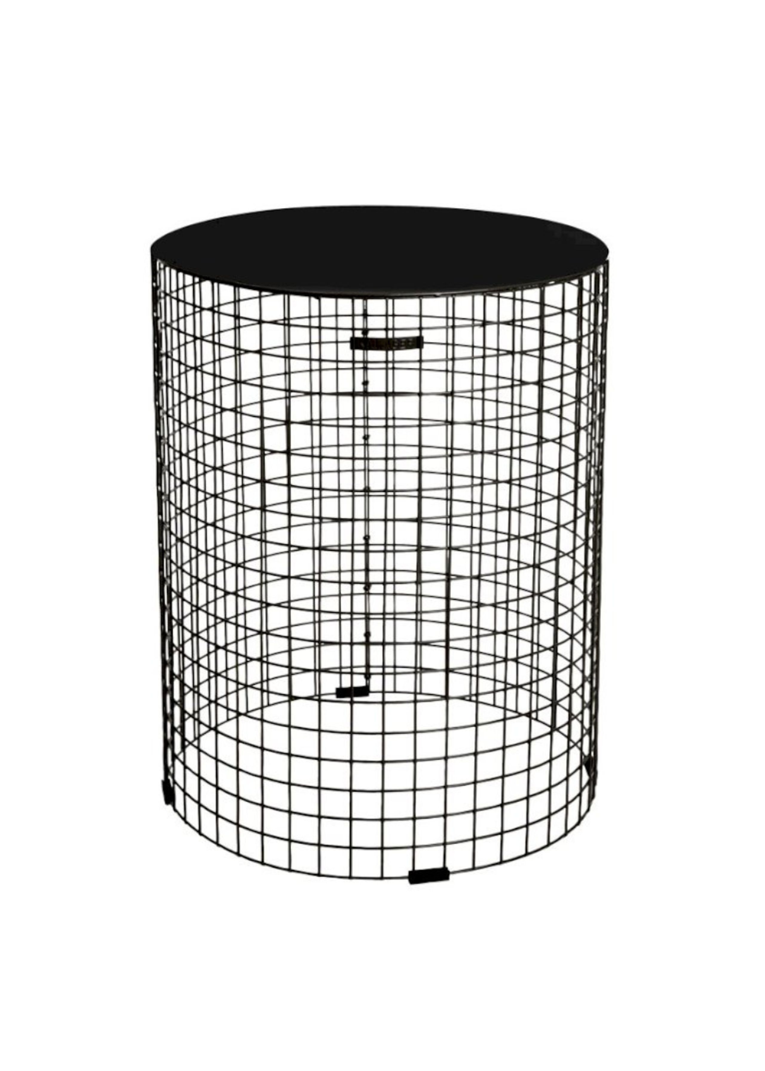 Kalager Design - Learning tower - Round Pedestal, Small - Black