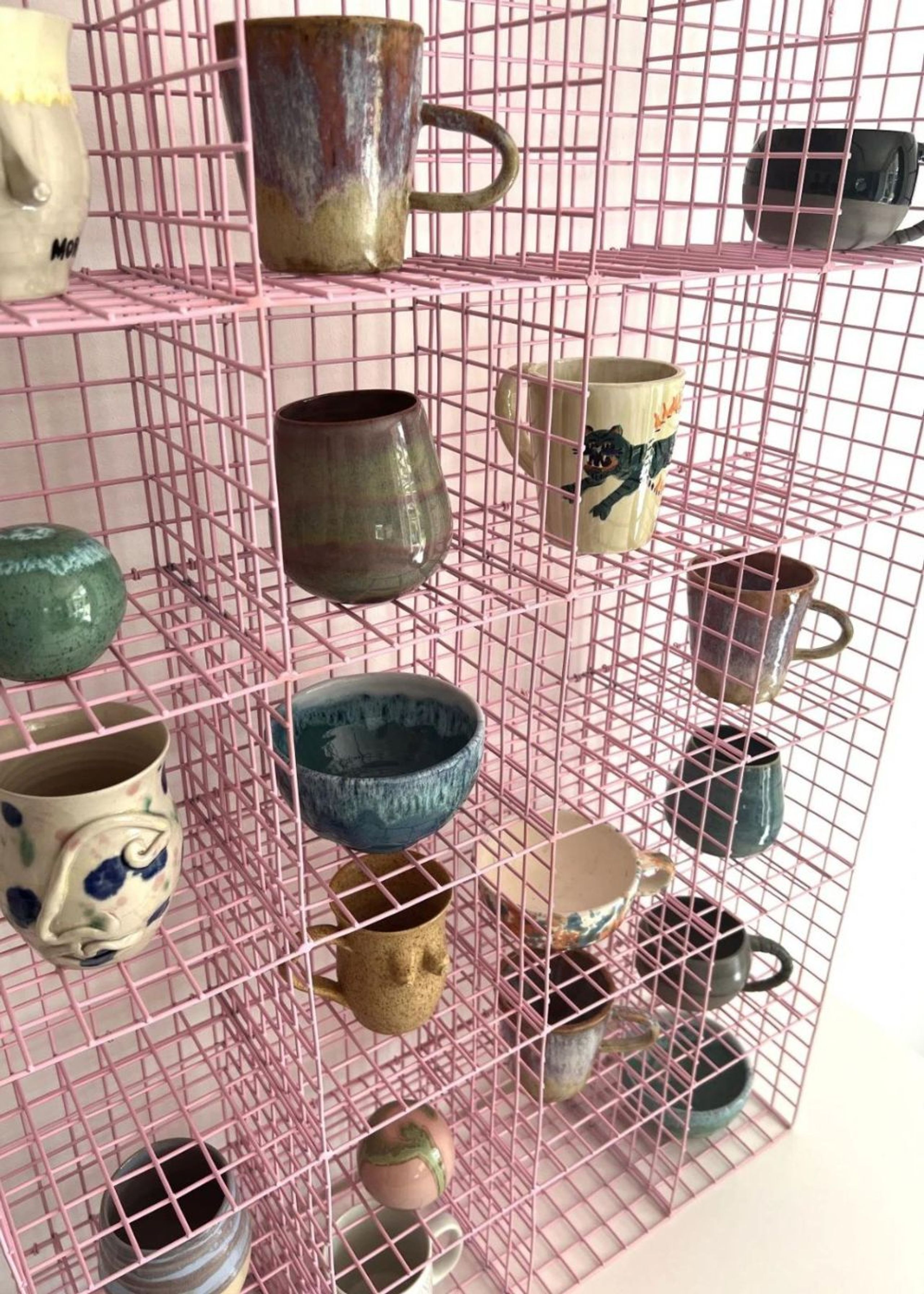 Kalager Design - Display - Cup Rack - Large - Rustic Grey