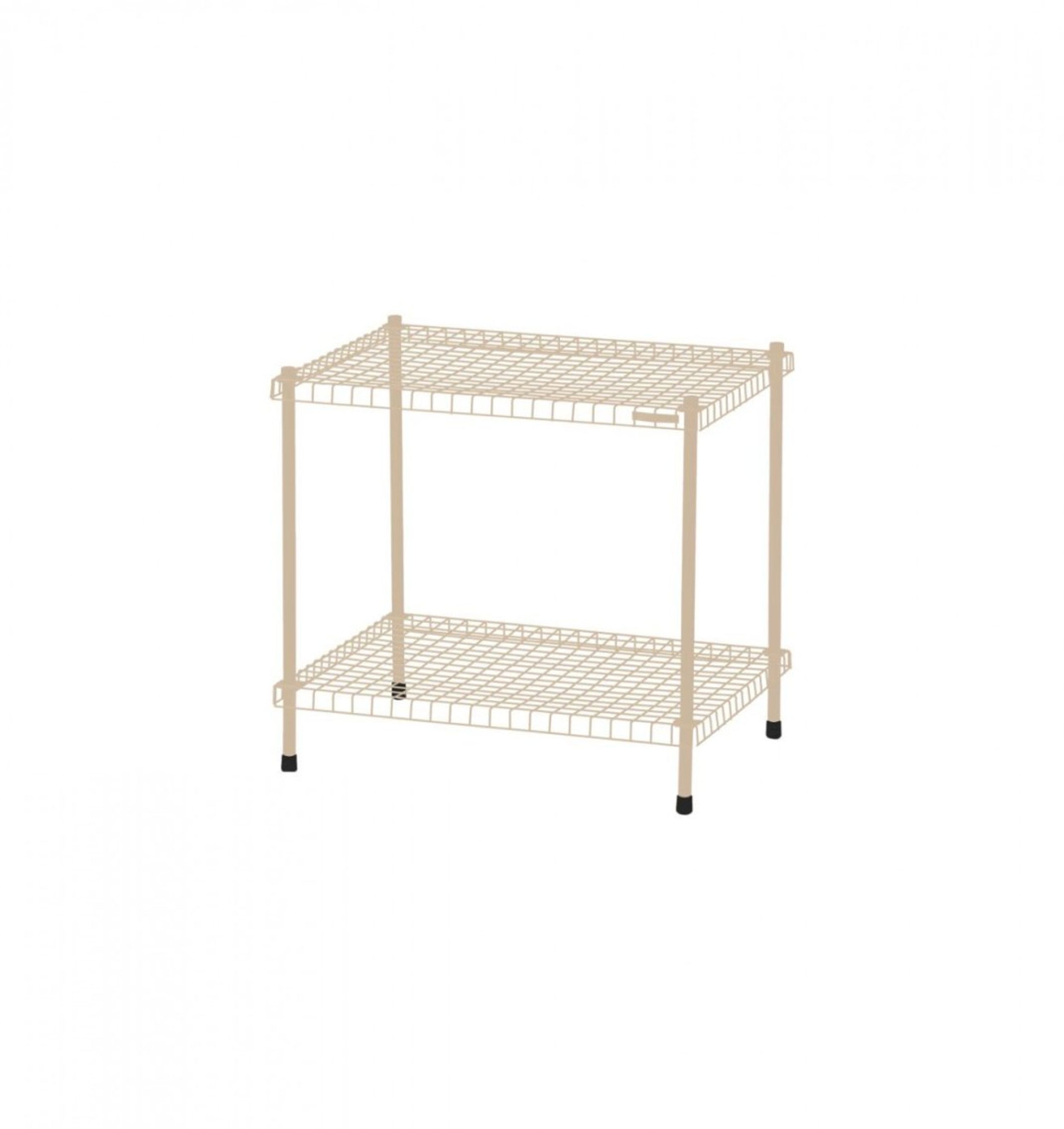 Kalager Design - Regal - Pipe Rack 1 x 1 - Creme Beige