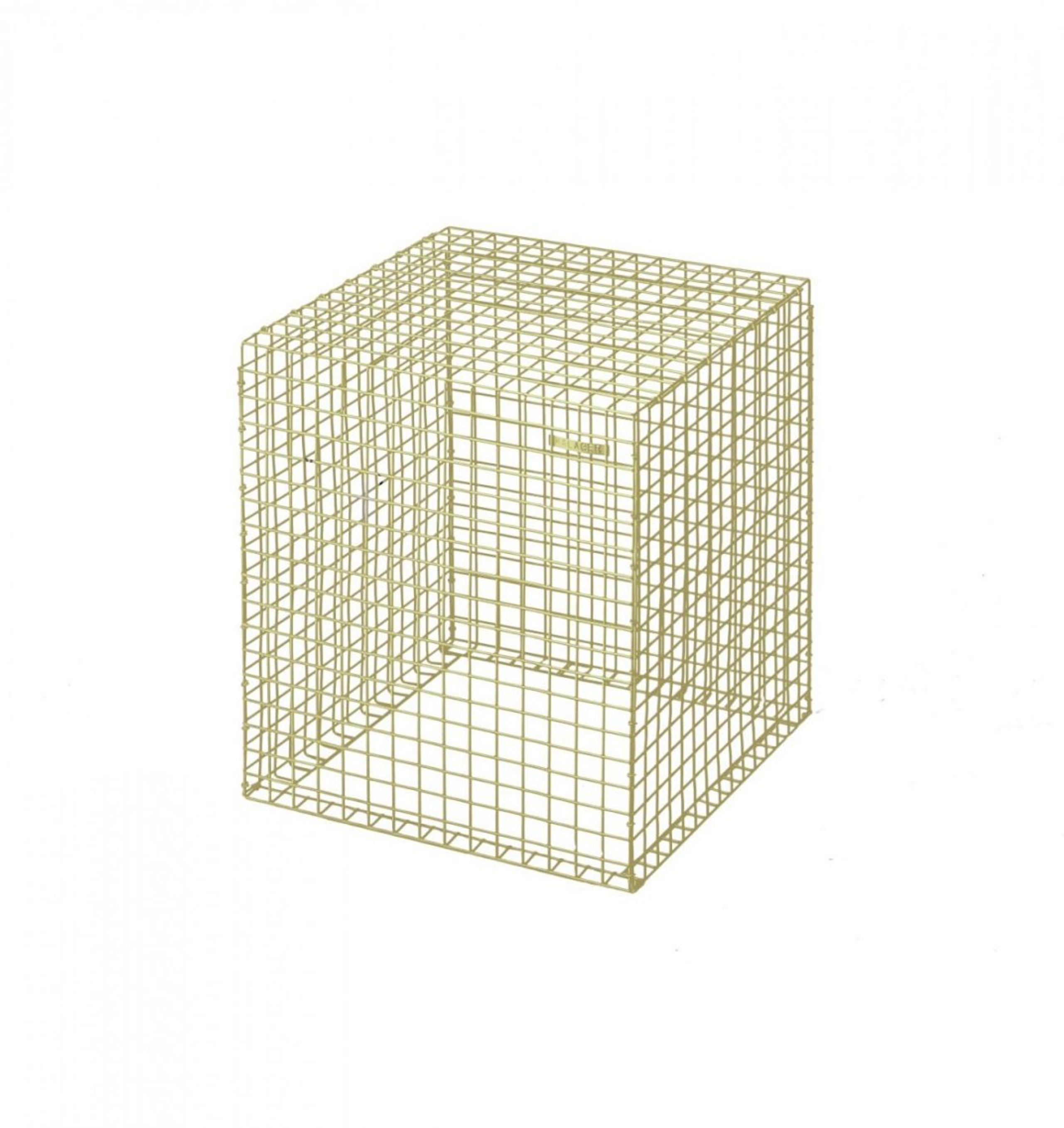 Kalager Design - Side table - Pedestal, Small - Green Beige