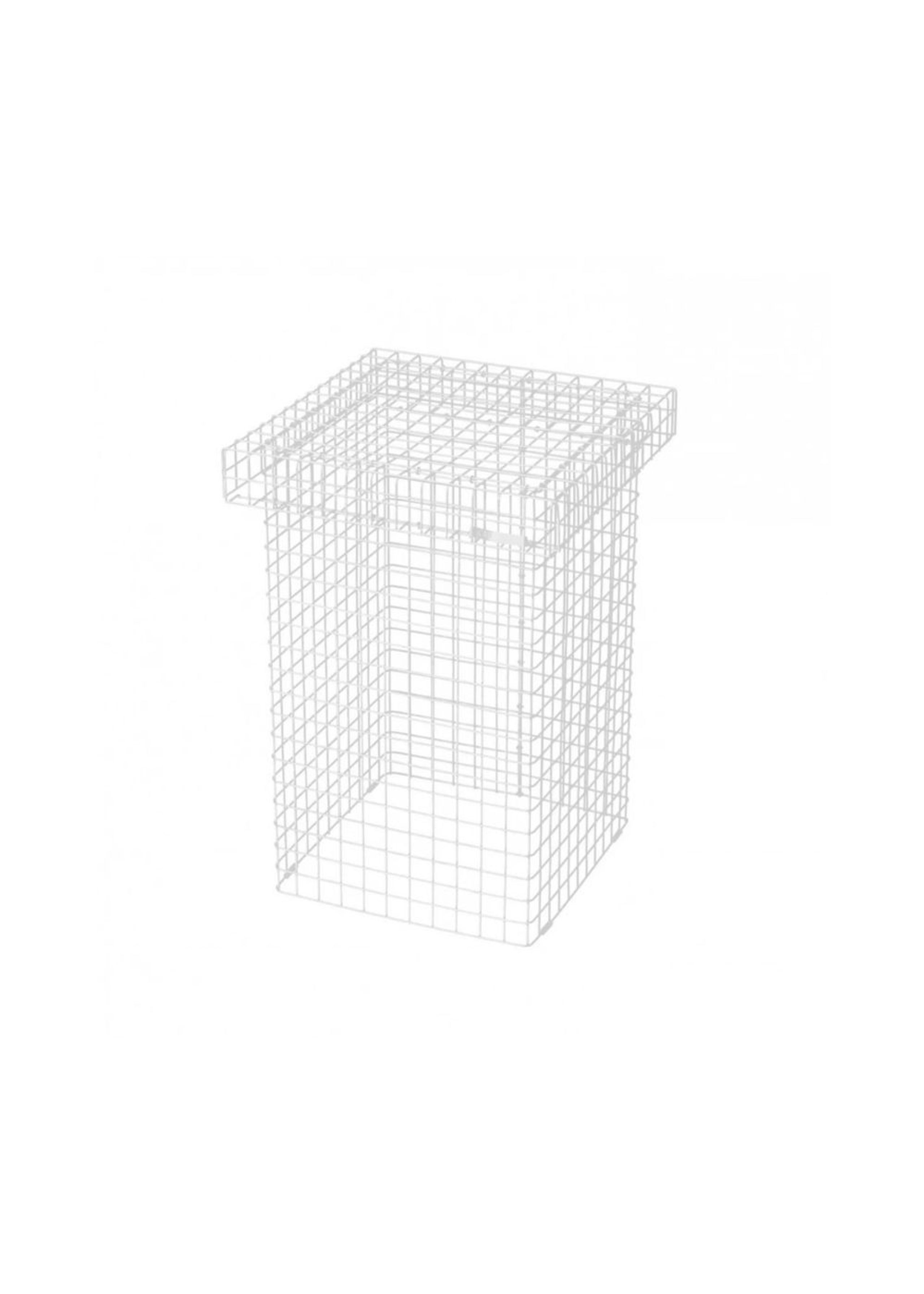 Kalager Design - Skammel - Wire Stool - White