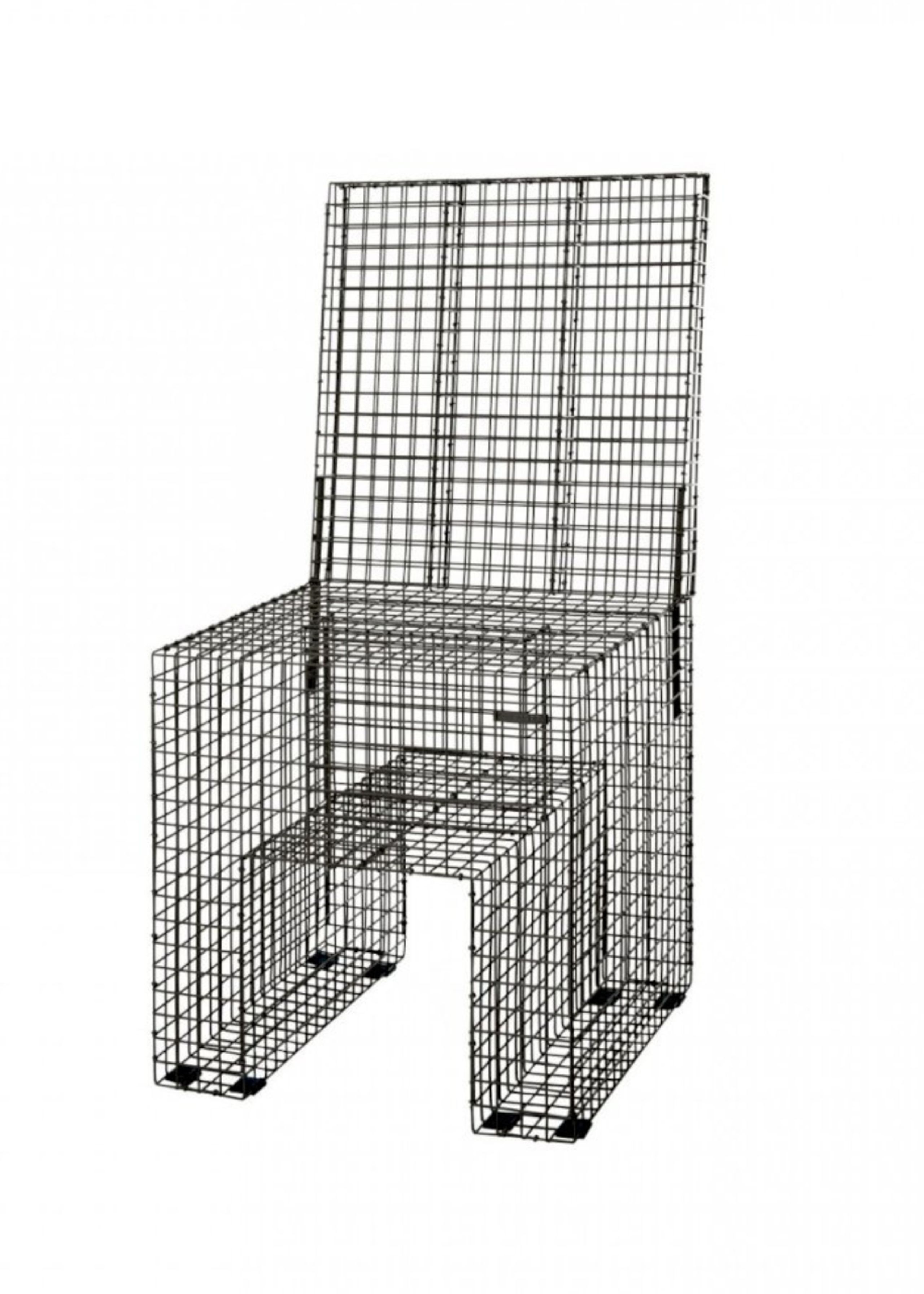 Kalager Design - Ruokailutuoli - Grid Chair - Black