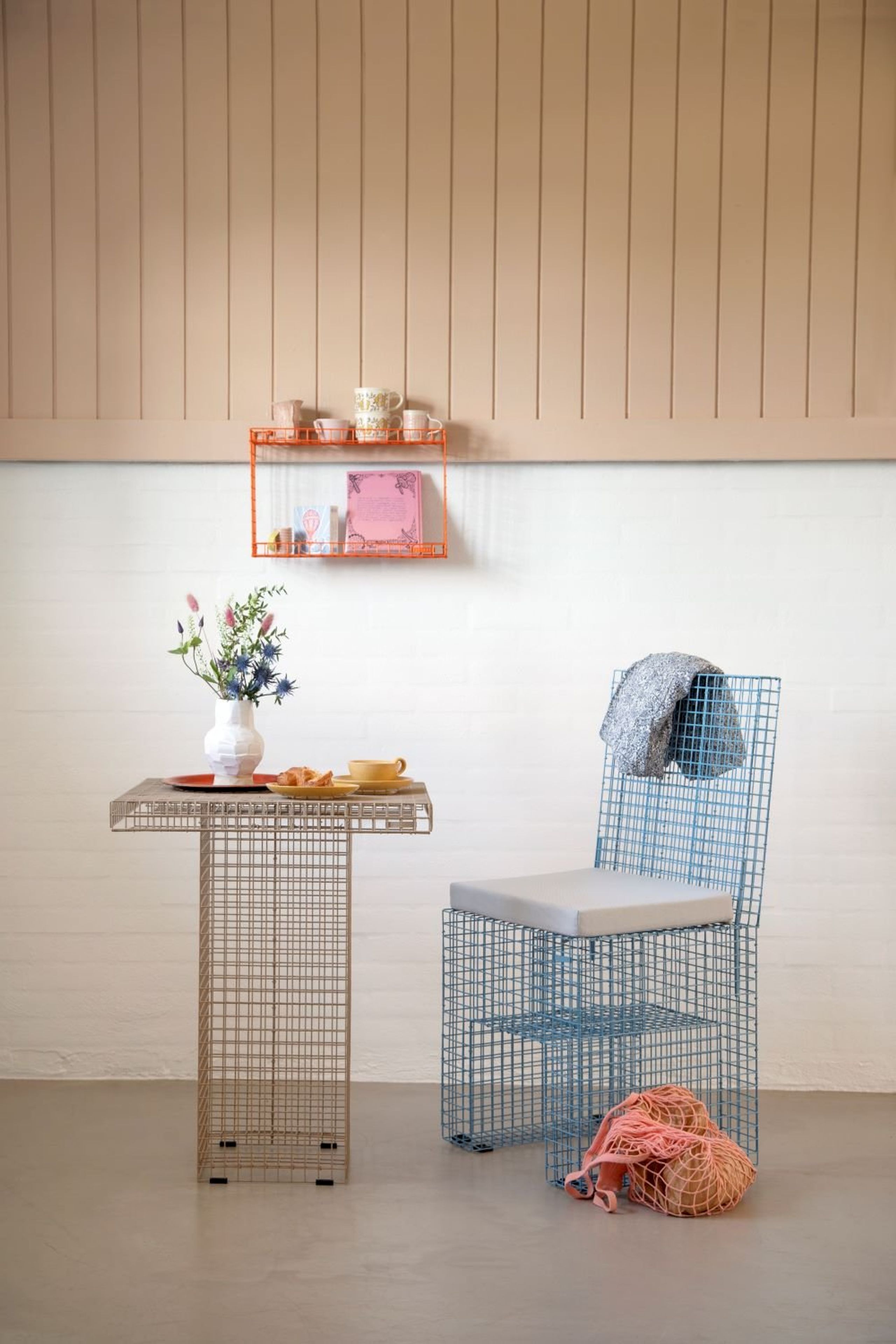 Kalager Design - Ruokailutuoli - Grid Chair - Black