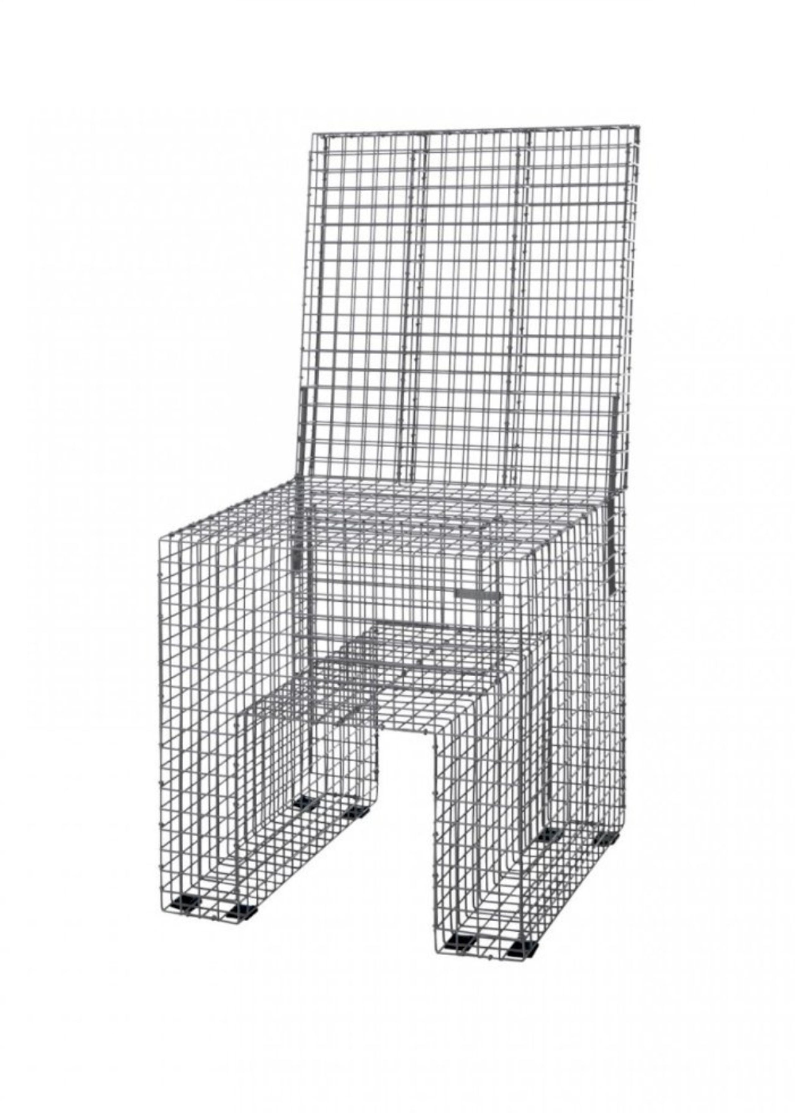 Kalager Design - Chaise à manger - Grid Chair - Rustic Grey