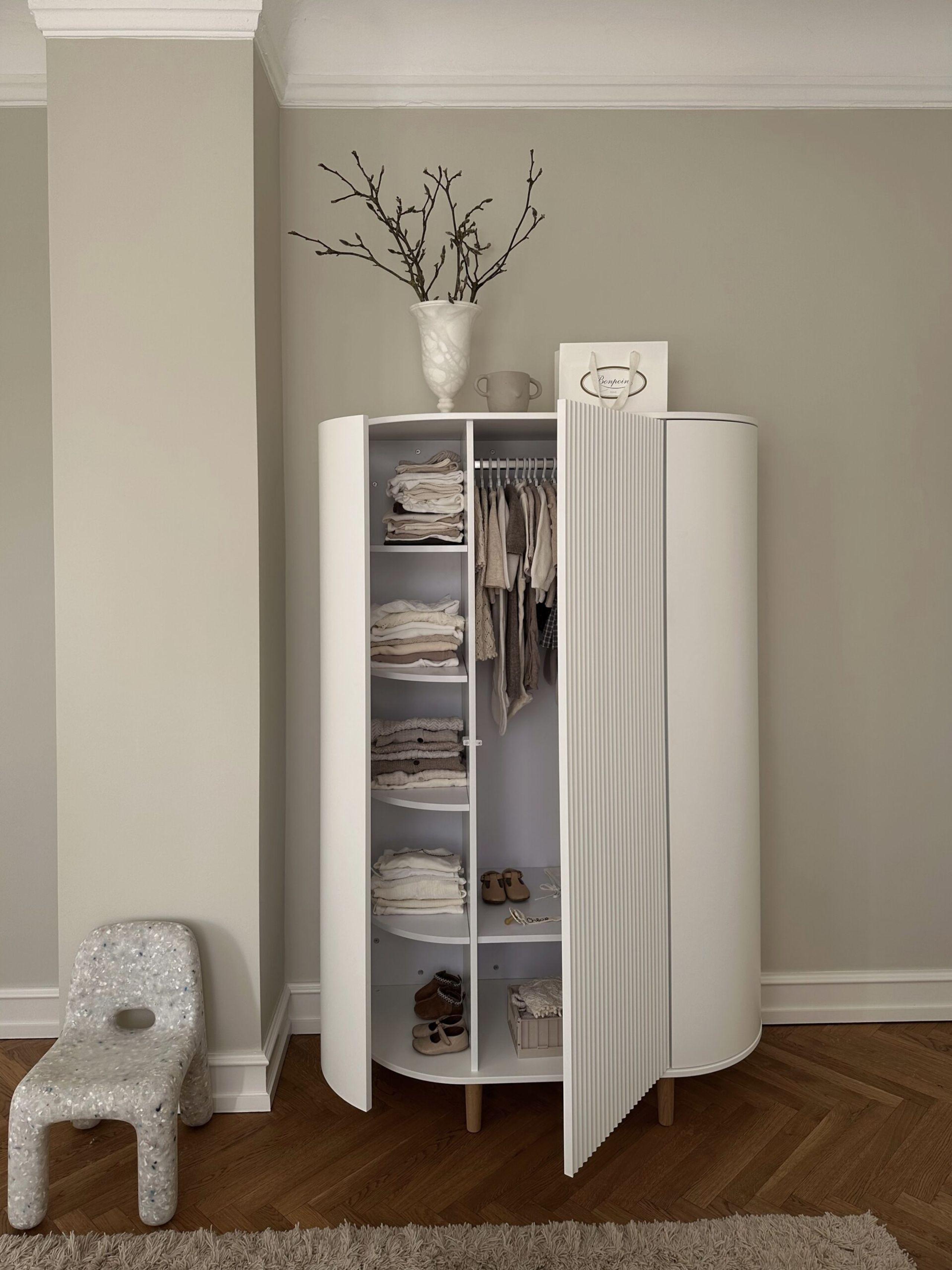 KAS Kopenhagen - Children's chest of drawers - Kai Wardrobe - White