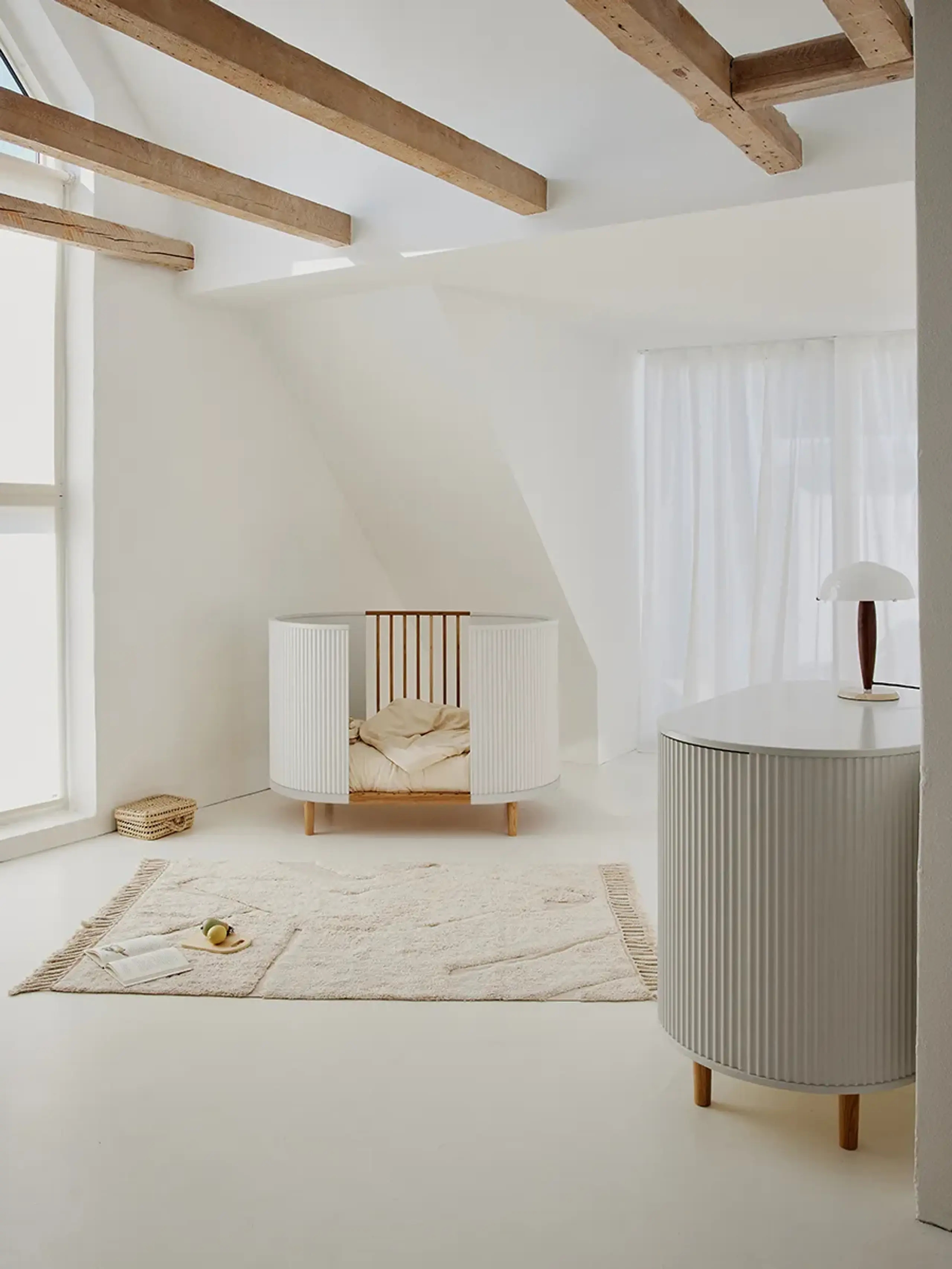 KAS Kopenhagen - Letto per bambini - KAI Baby Cot - White