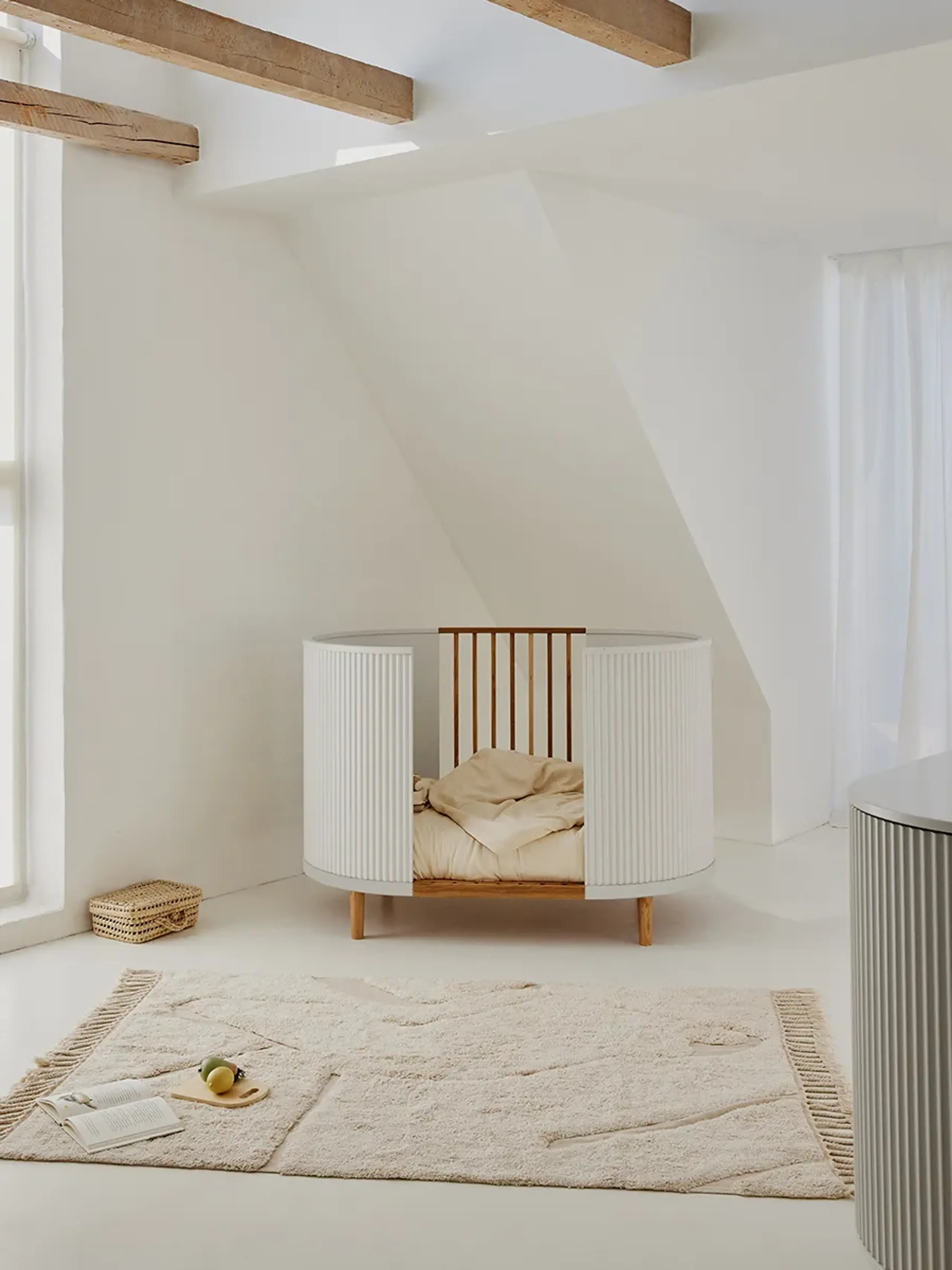 KAS Kopenhagen - Letto per bambini - KAI Baby Cot - White