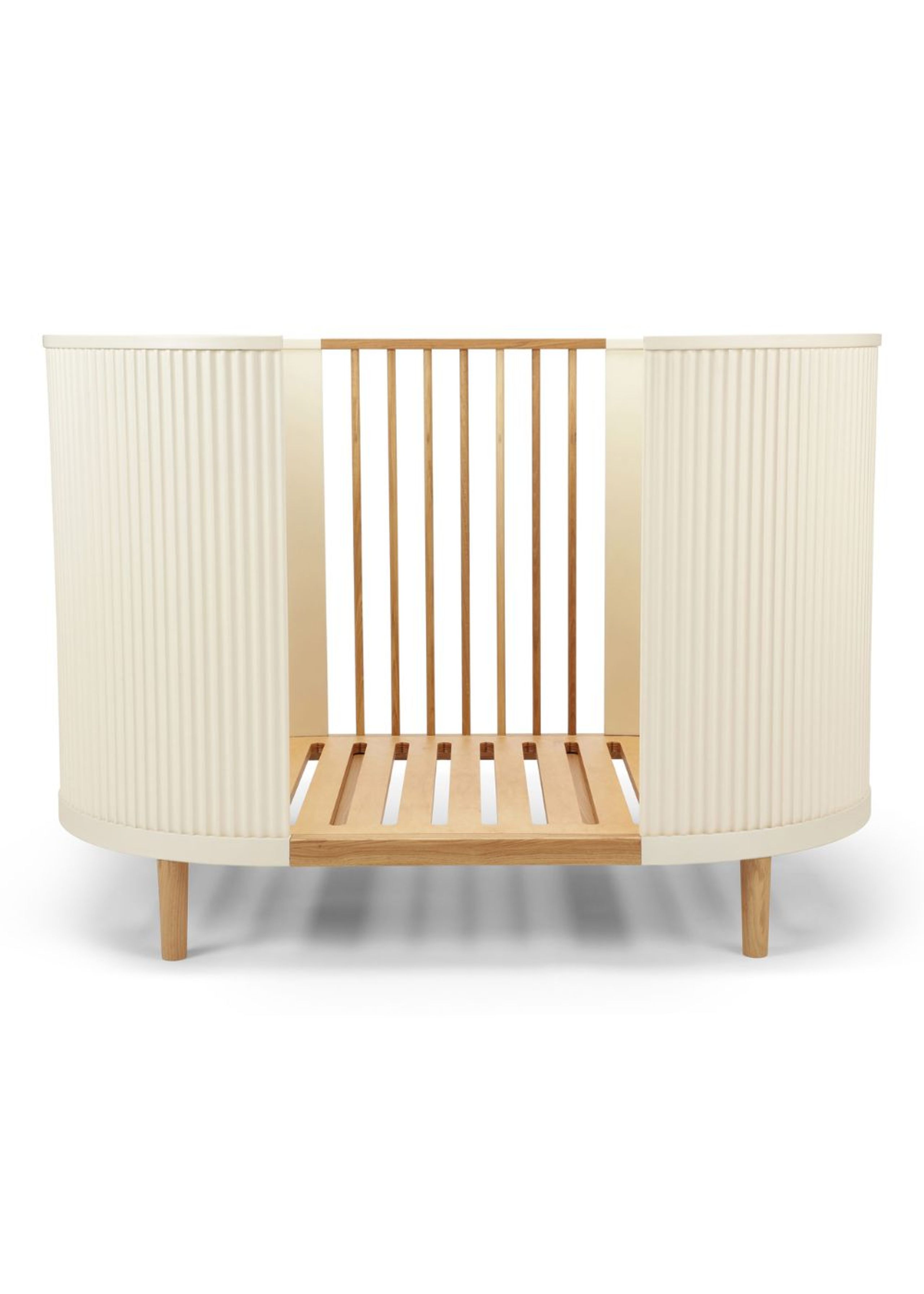 KAS Kopenhagen - Children's bed - KAI Baby Cot - Cream Oak