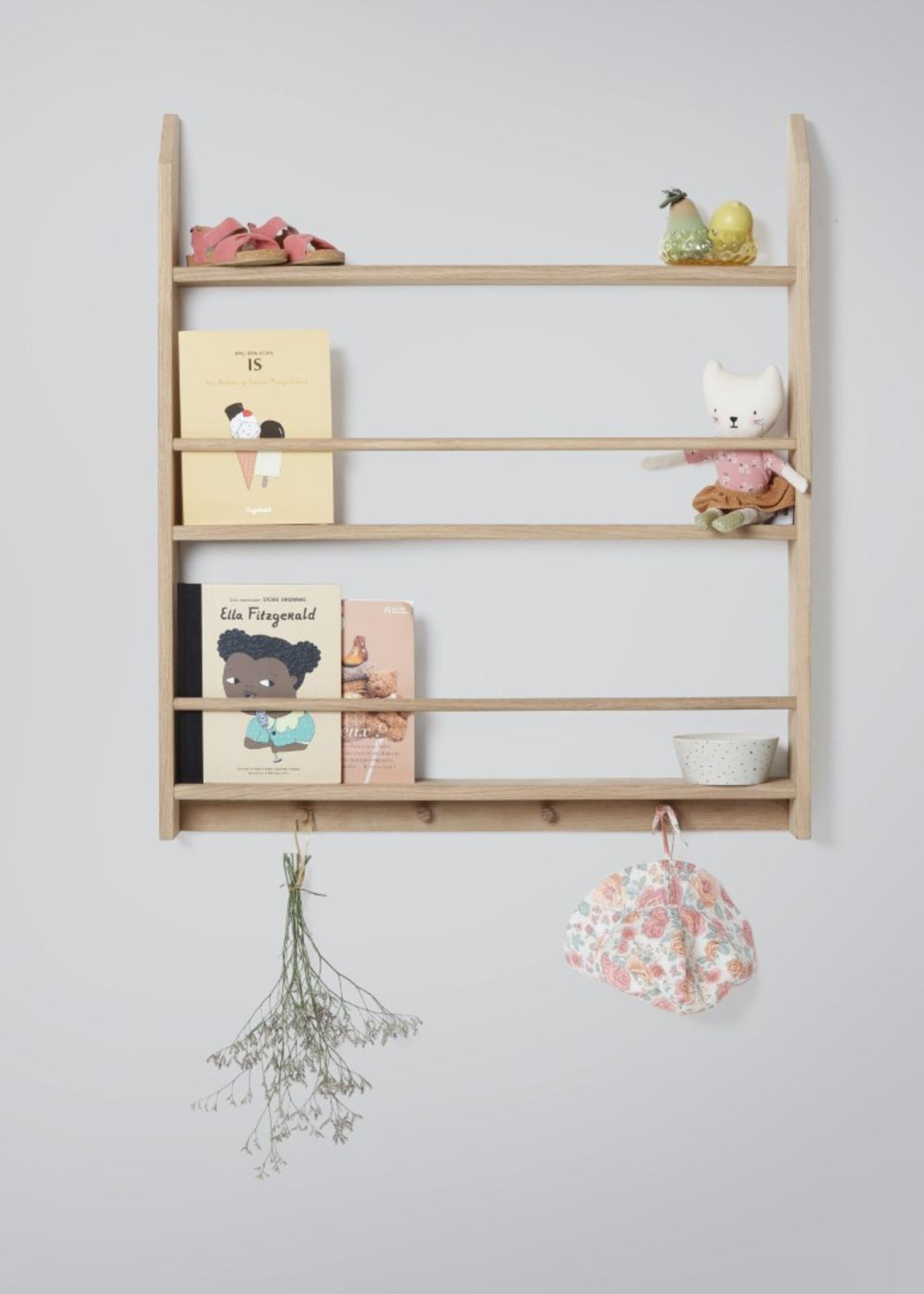 KAS Kopenhagen - Shelf - Eli Plate Rack - Oak