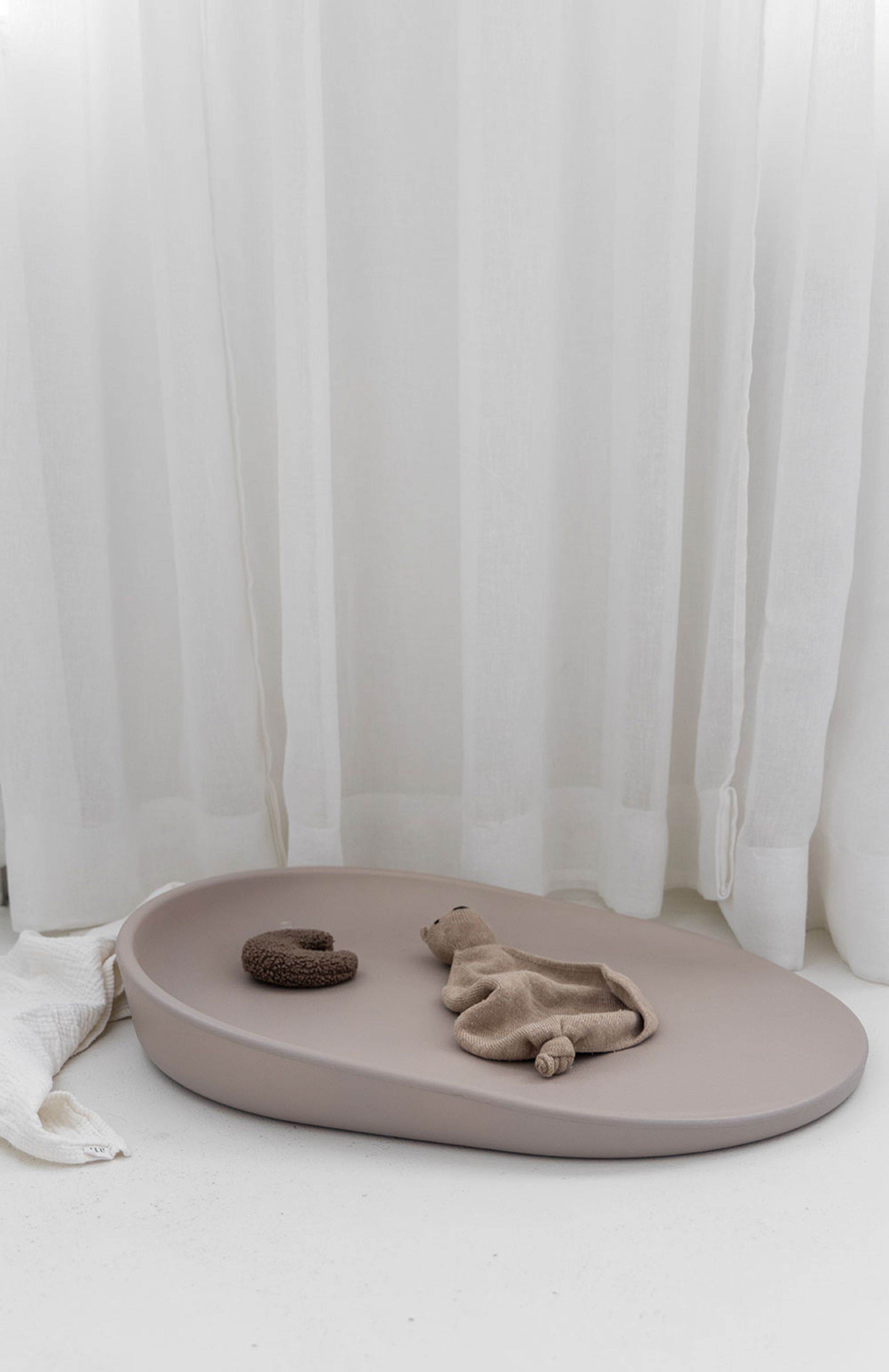 KAS Kopenhagen - - Kai Changing Mat - Brown Pebble