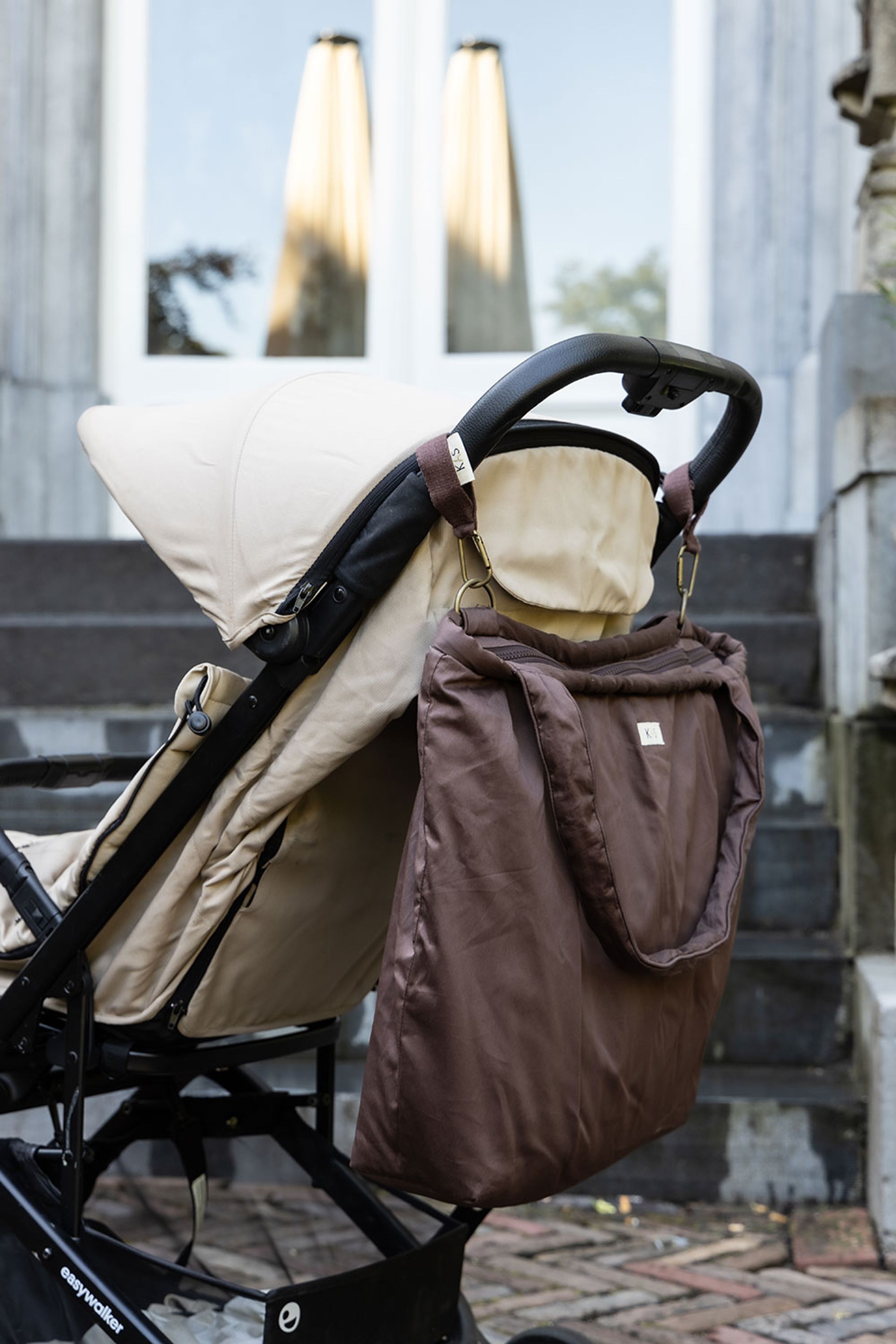 KAS Kopenhagen - Přebalovací taška - KAS Multi Purpose Tote With Fold - Brown
