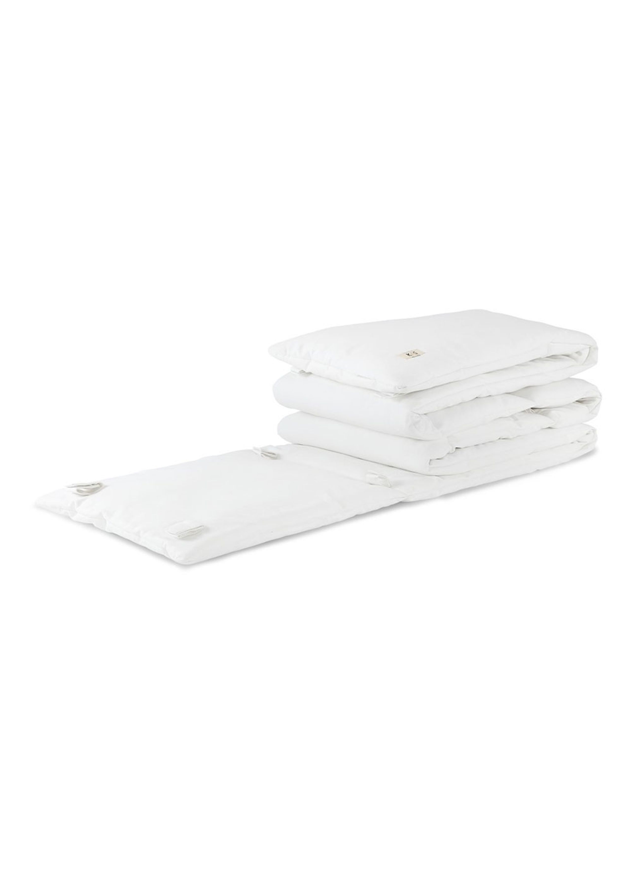 KAS Kopenhagen - Bed Bumper - Kai Bed Bumper - White