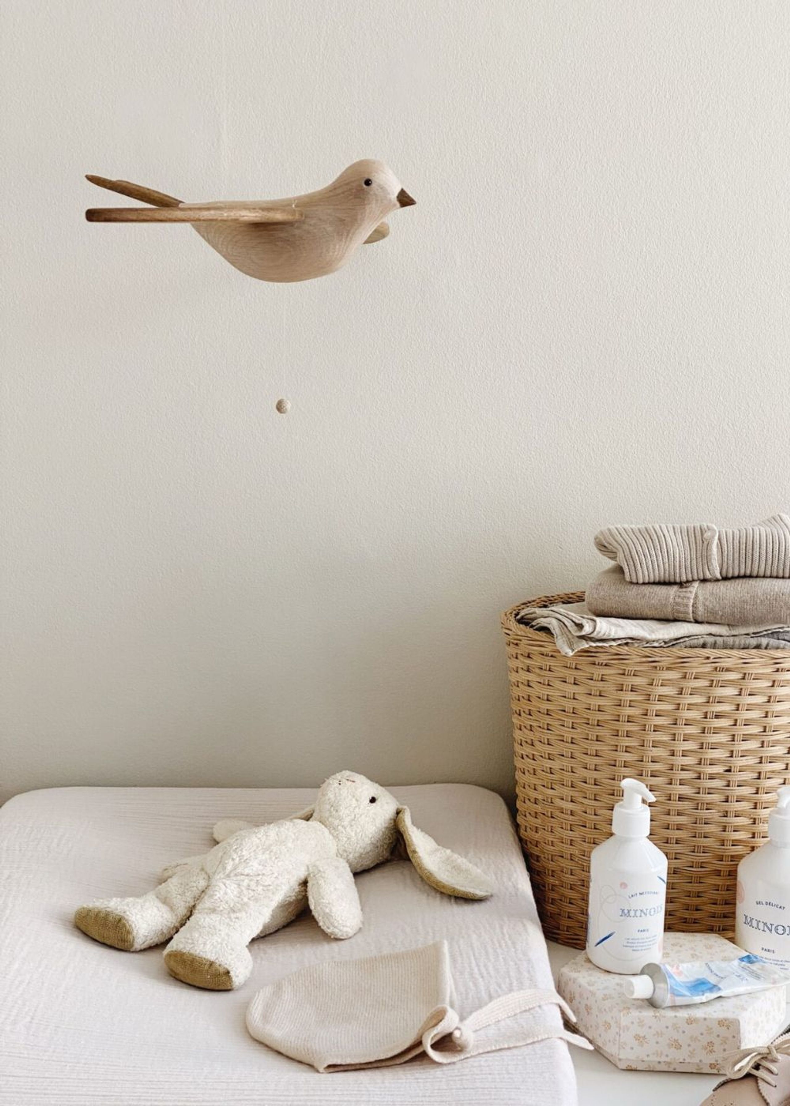 KAS Kopenhagen - Mobile - The Flying Bird Koko Smoked Oak - Smoked Oak