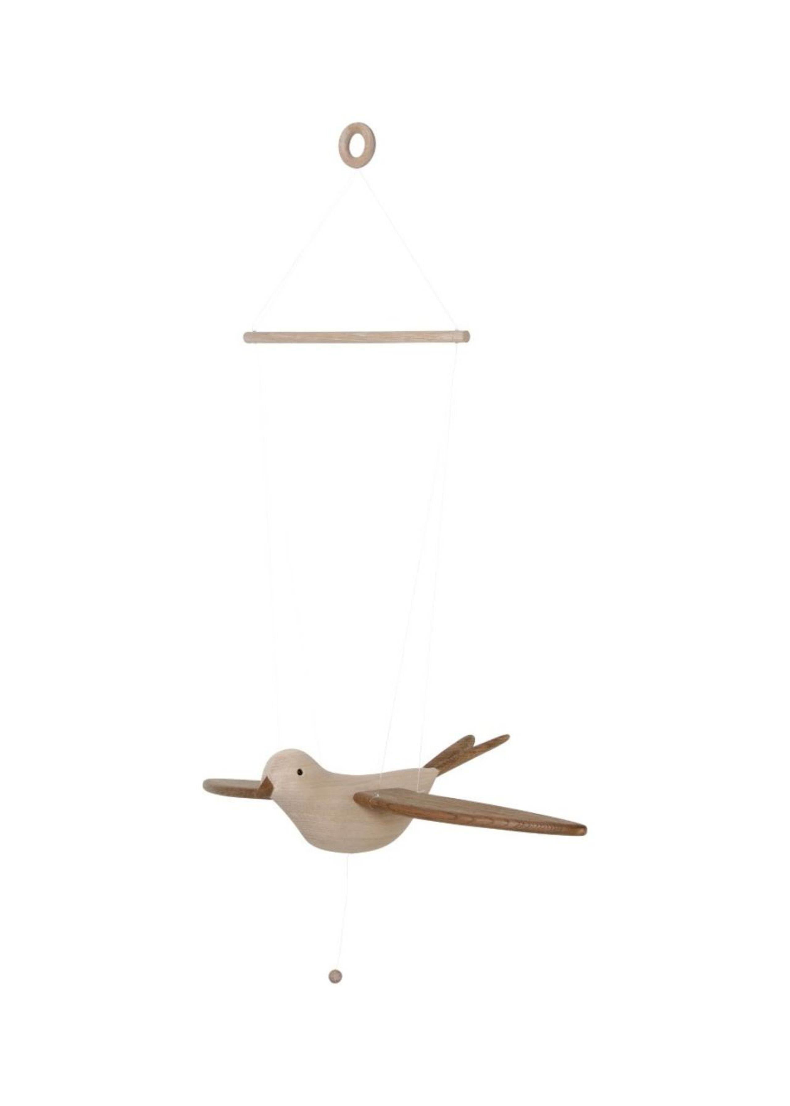 KAS Kopenhagen - Mobile - The Flying Bird Koko Smoked Oak - Smoked Oak