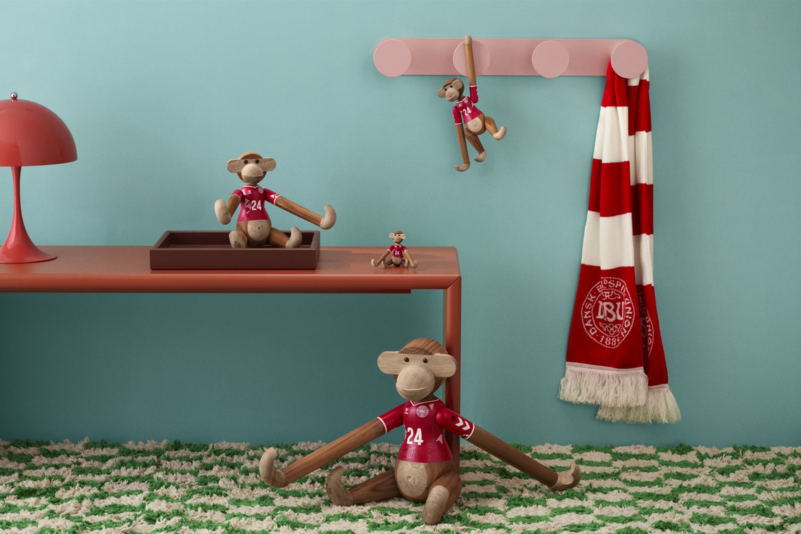 Kay Bojesen Denmark - Kuva - Monkey x DBU - Men's 2024 medium teak/limba