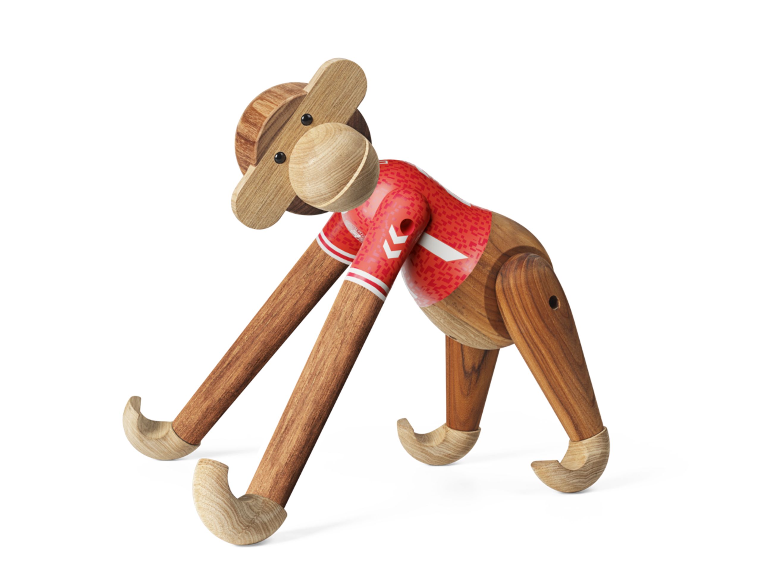 Kay Bojesen Denmark - Obrázek - Monkey x DBU - Men's 2024 large teak/limba