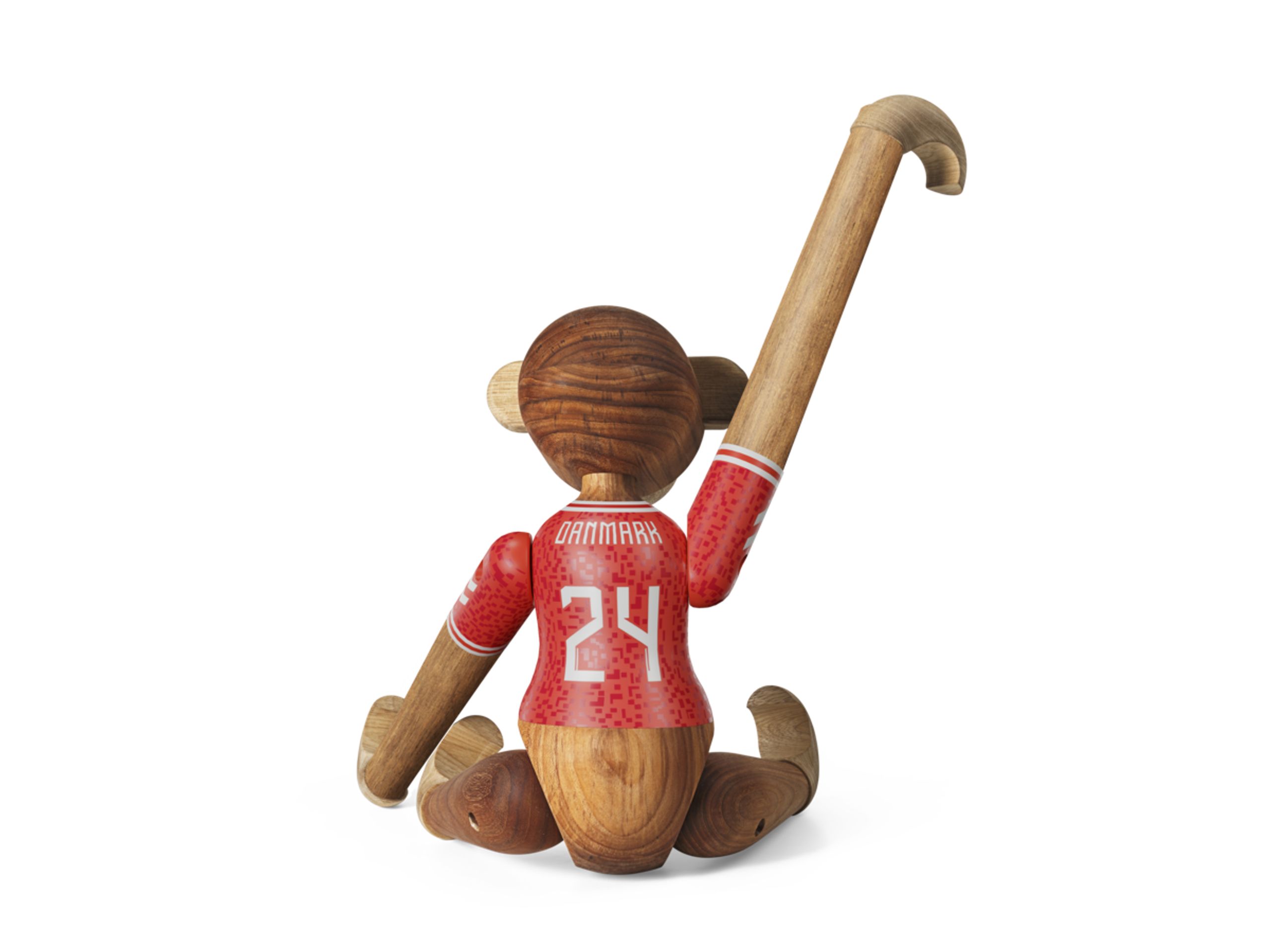 Kay Bojesen Denmark - Obrázek - Monkey x DBU - Men's 2024 large teak/limba