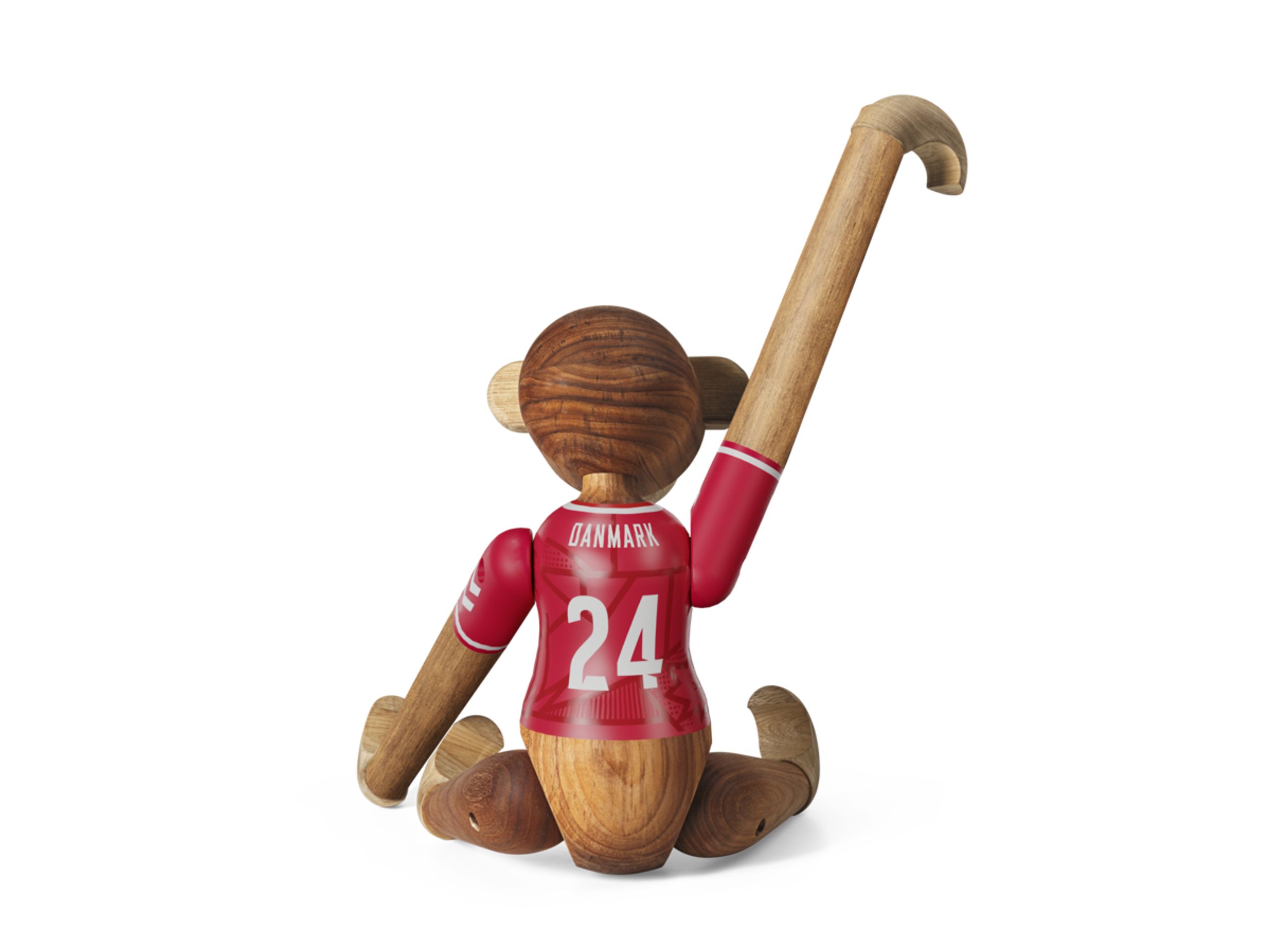 Kay Bojesen Denmark - Kuva - Monkey x DBU - Woman 2024 large teak/limba