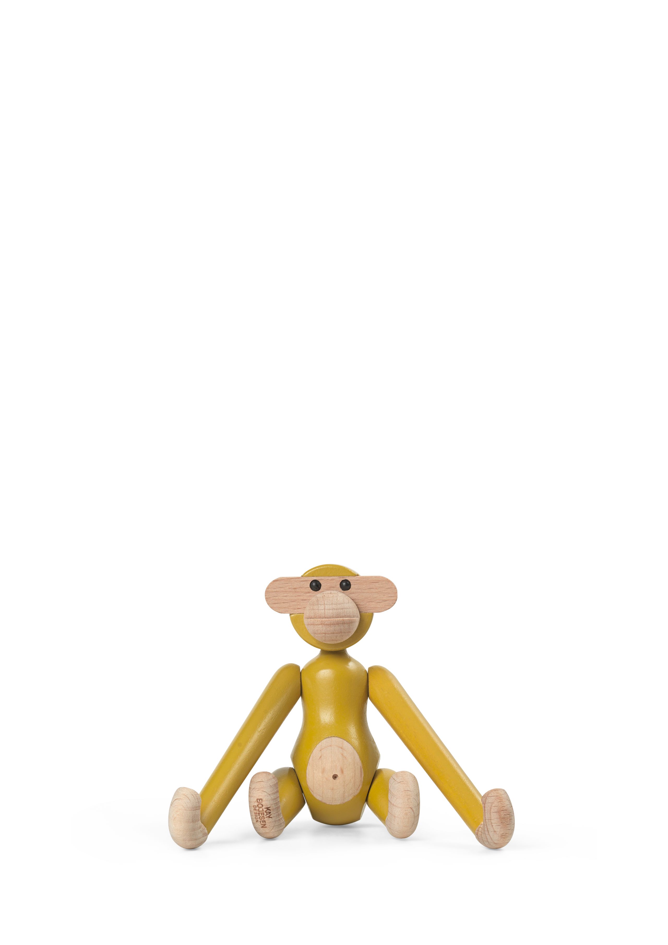 Kay Bojesen Denmark - Rysunek - Monkey Mini - Vintage Yellow