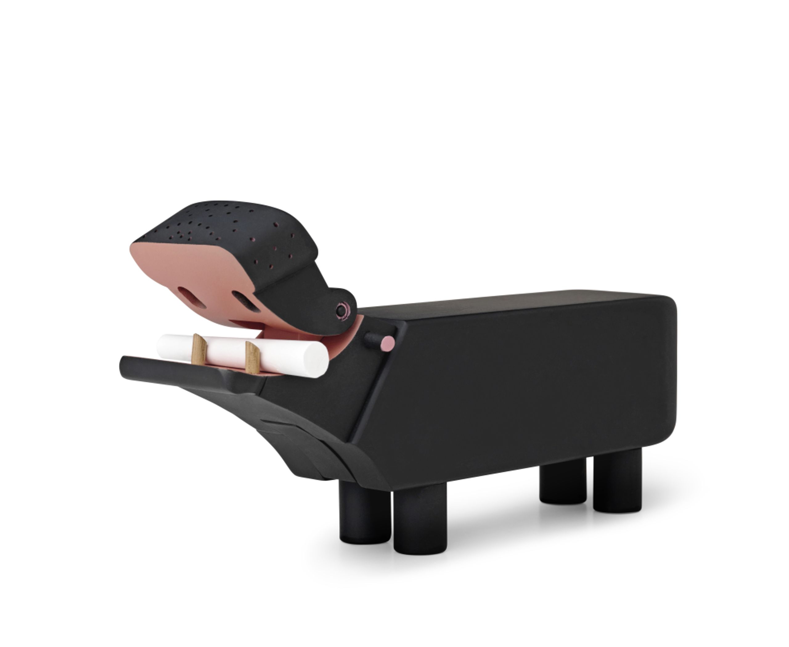 Kay Bojesen - 1 - Flodhest - Flodhest Sortmalet