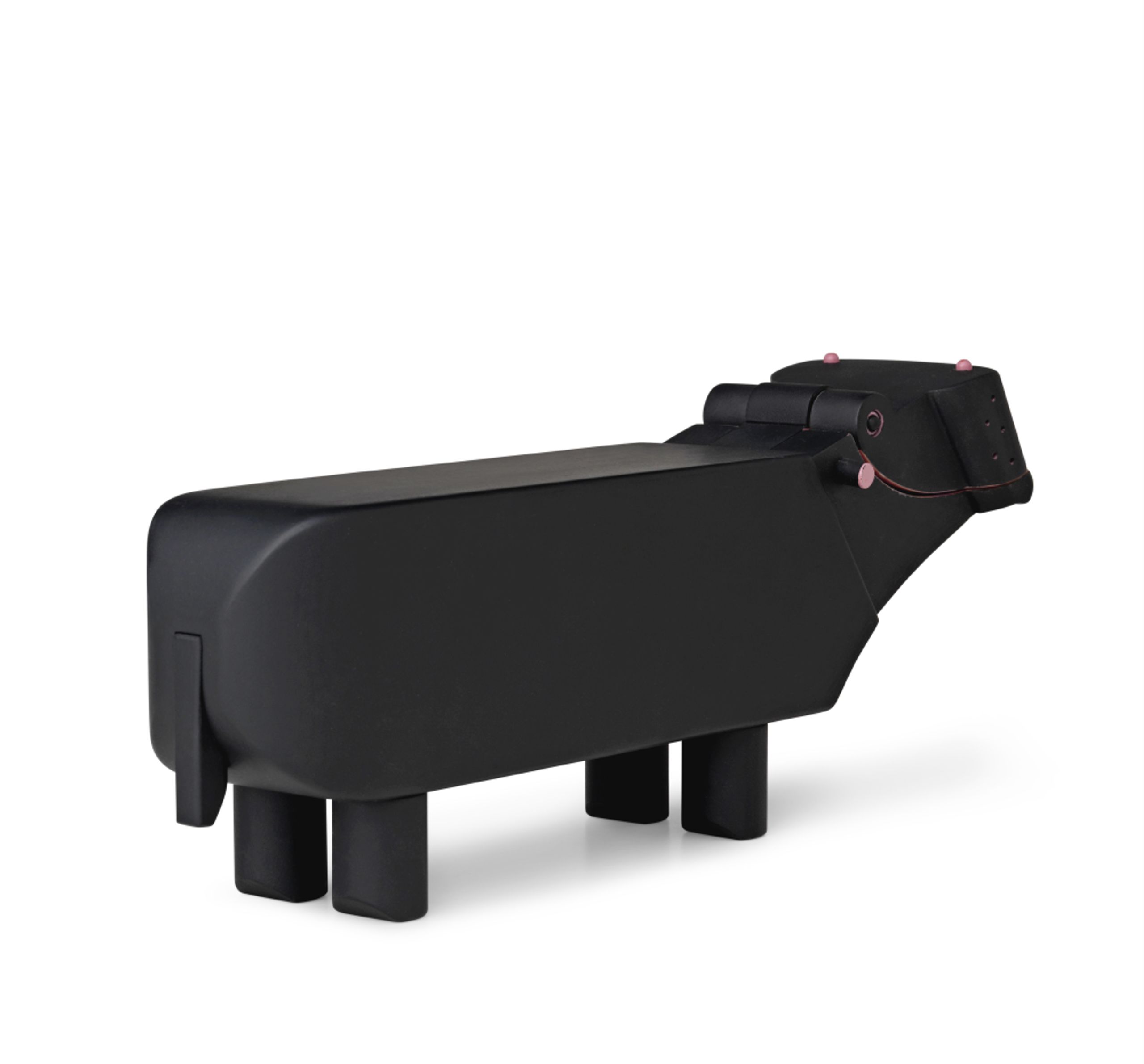 Kay Bojesen - 1 - Flodhest - Flodhest Sortmalet