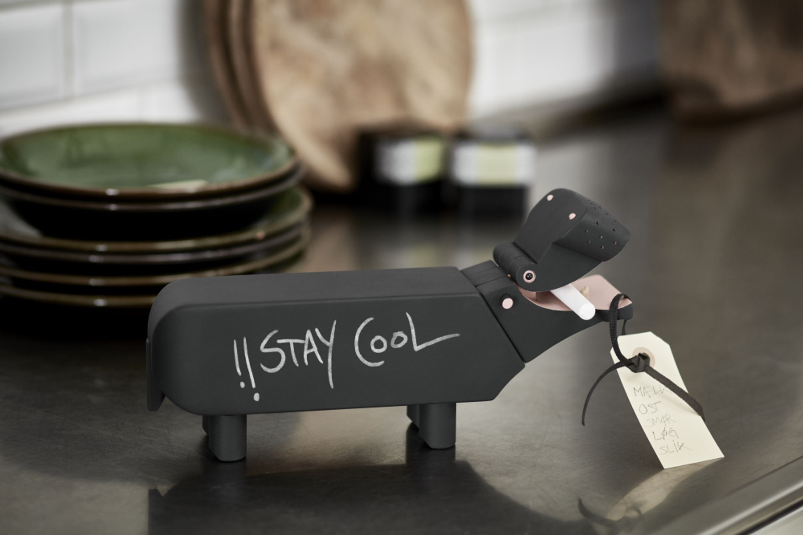 Kay Bojesen - 1 - Flodhest - Flodhest Sortmalet