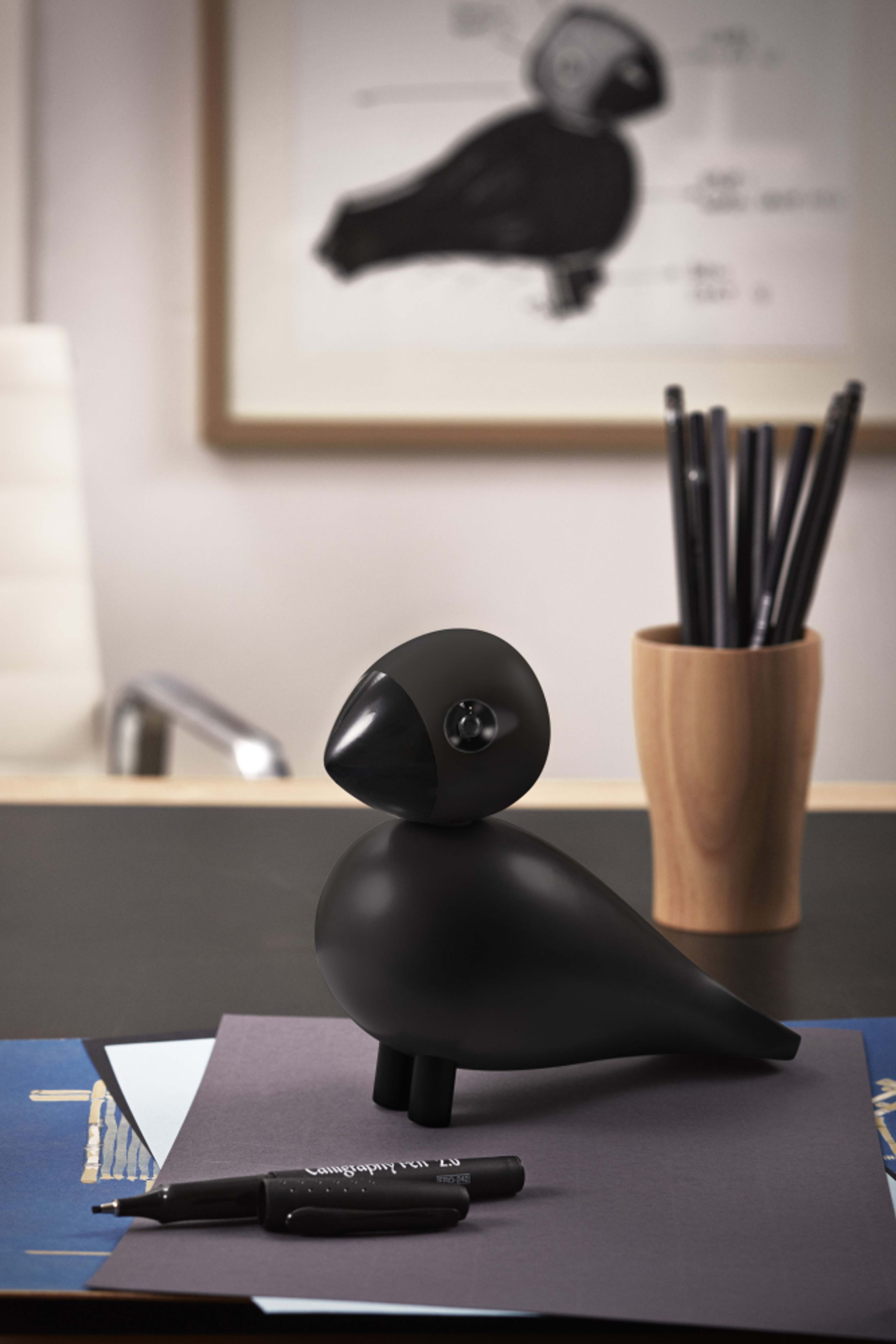 Kay Bojesen - Figur - Sangfugl - Ravn