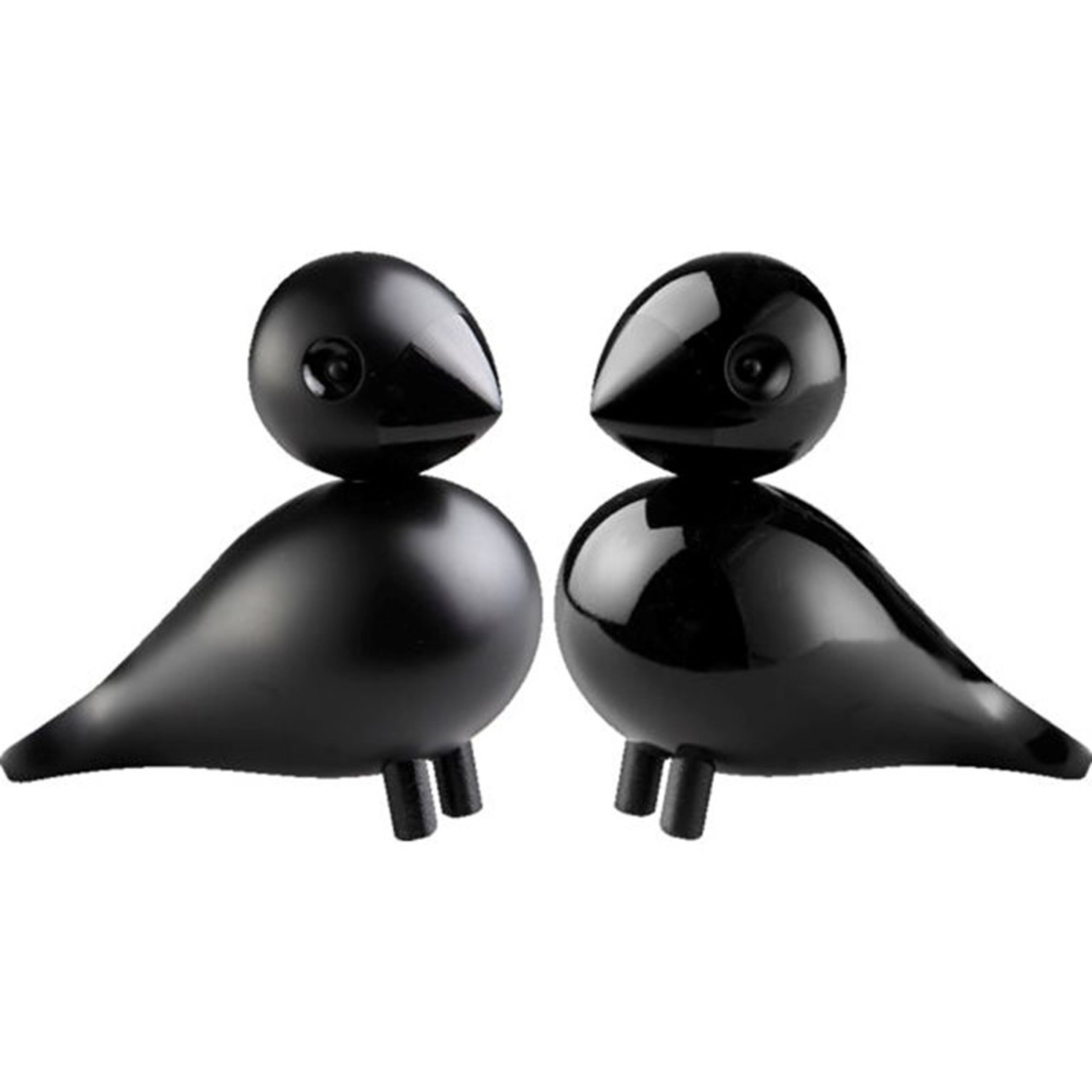 Kay Bojesen - Figur - Turtel Duer - Turtelduer - Sort