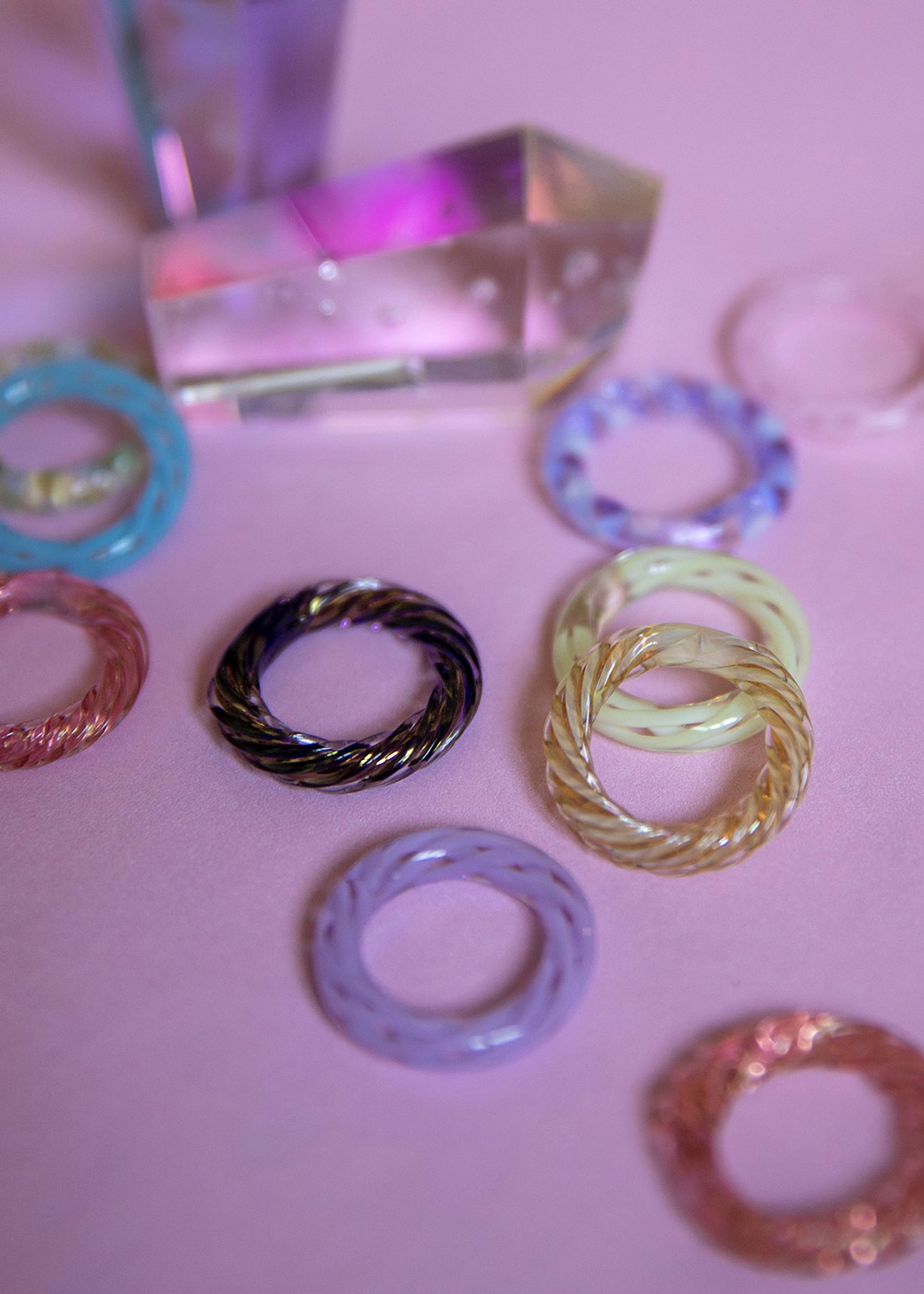 KEANE - Ring - KEANE Ring - Milky Blue