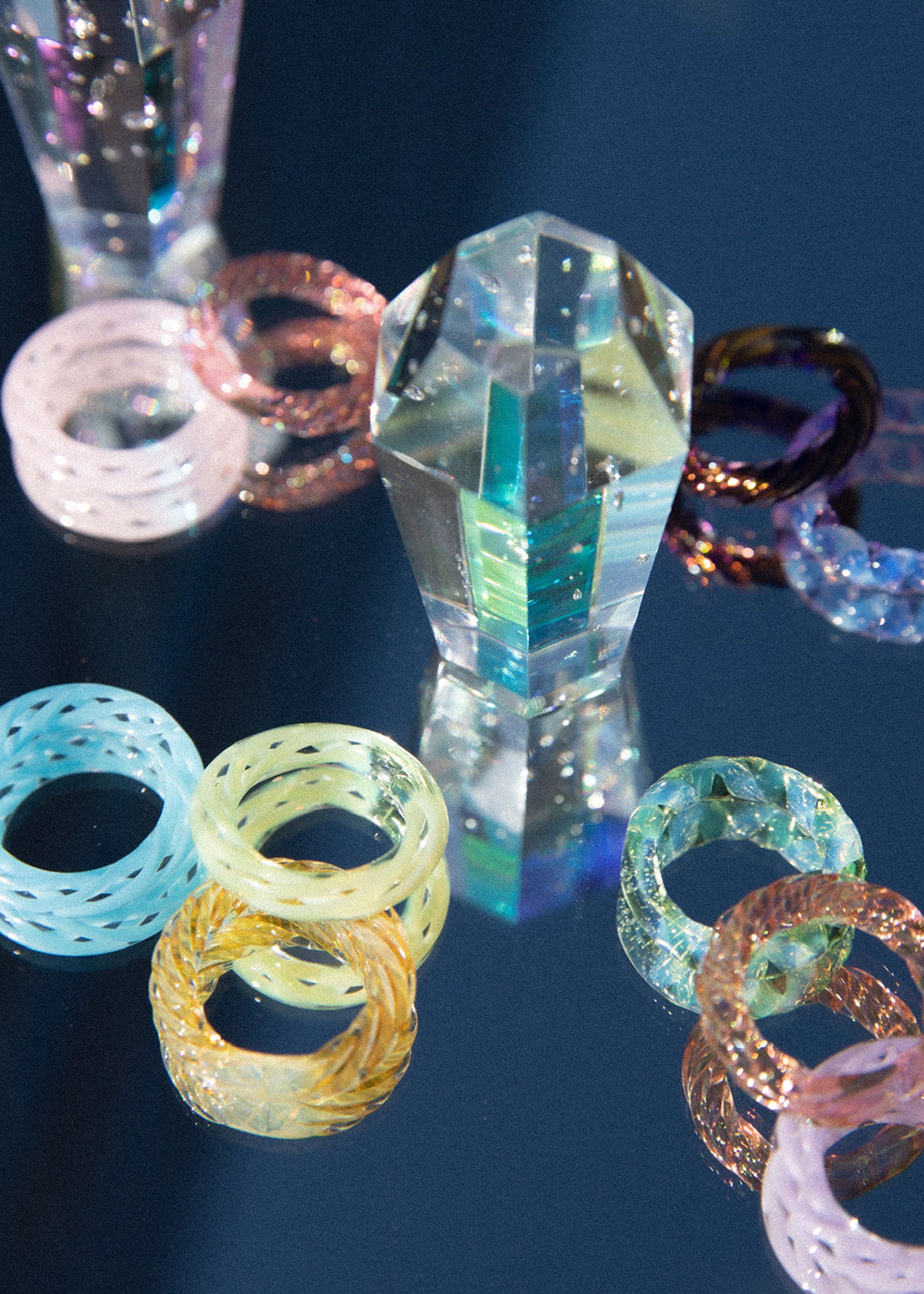 KEANE - Ring - KEANE Ring - Milky Blue