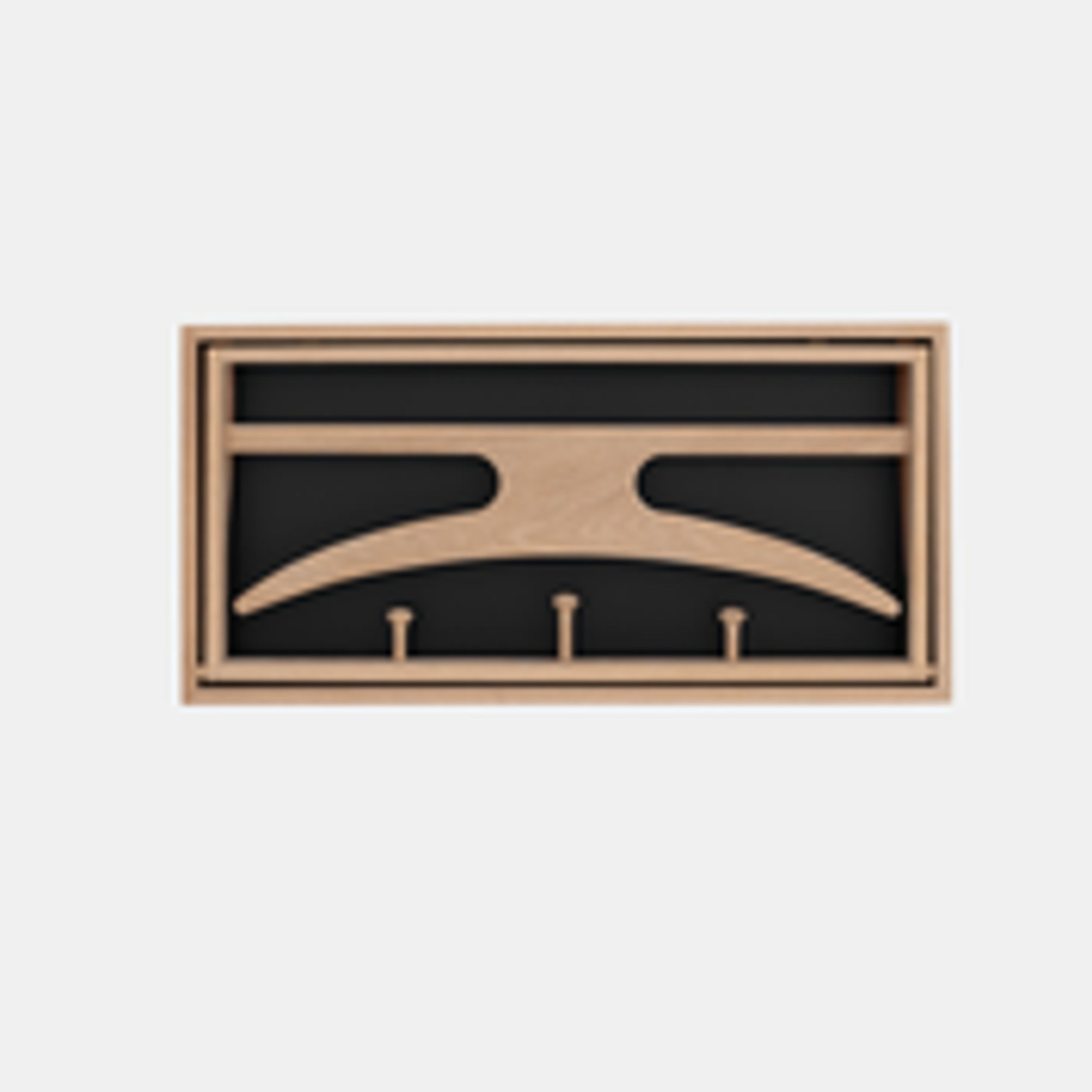 Klassik Studio - Coat Stand - The Hanger Showroom model - Oak / Black