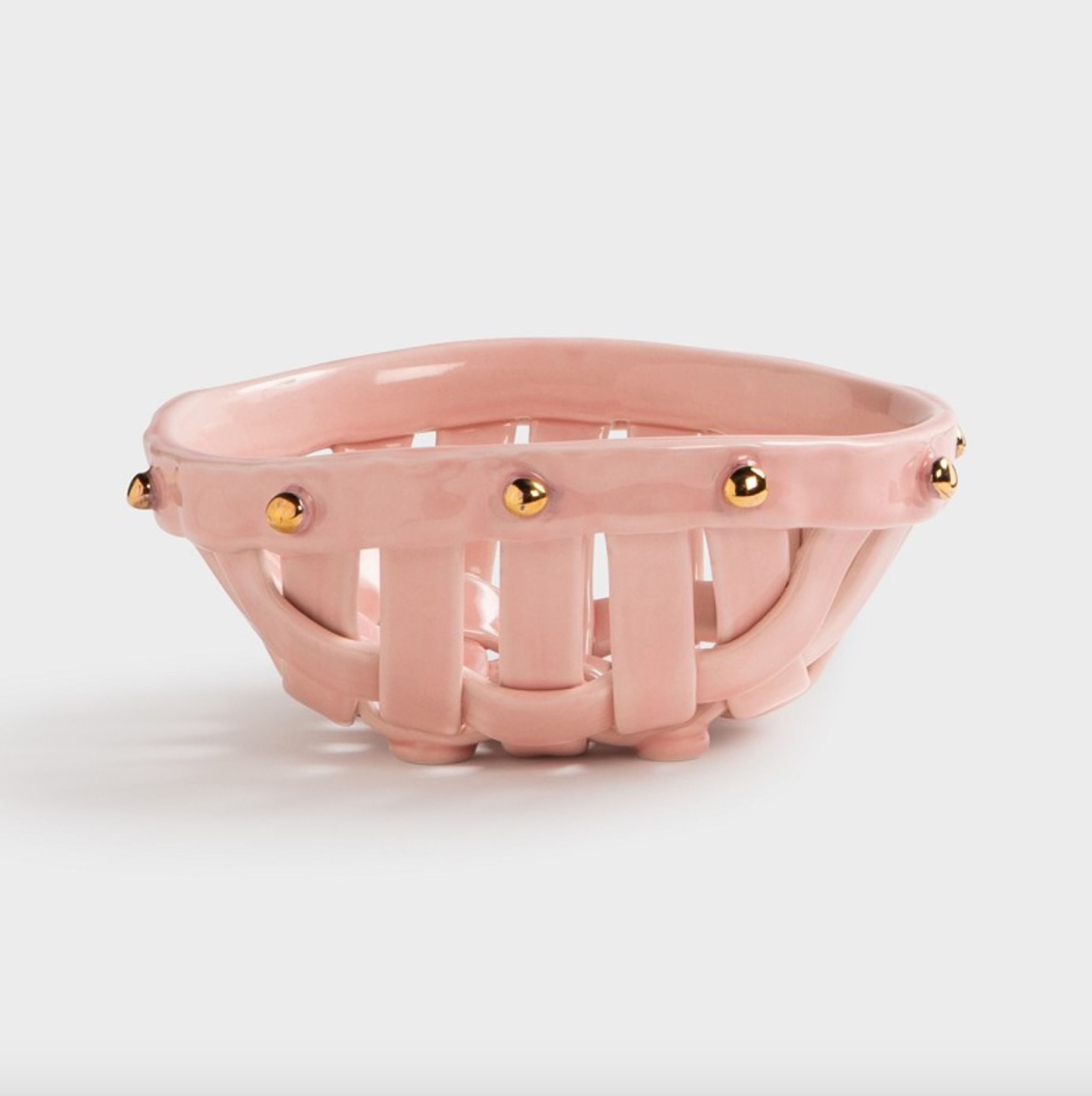 &klevering - Basket - Basket Studs - Pink