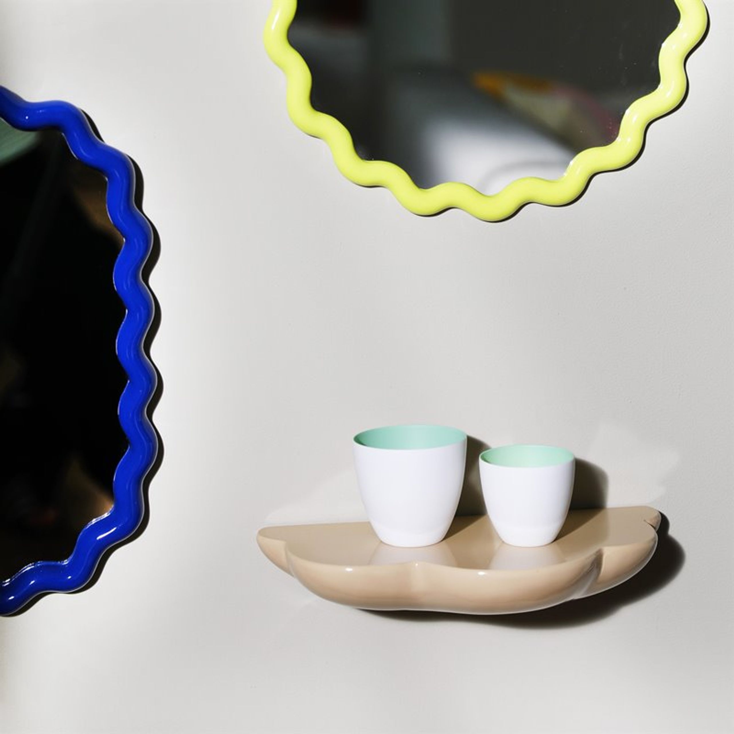 &klevering - Mirror - Mirror Zigzag - Yellow