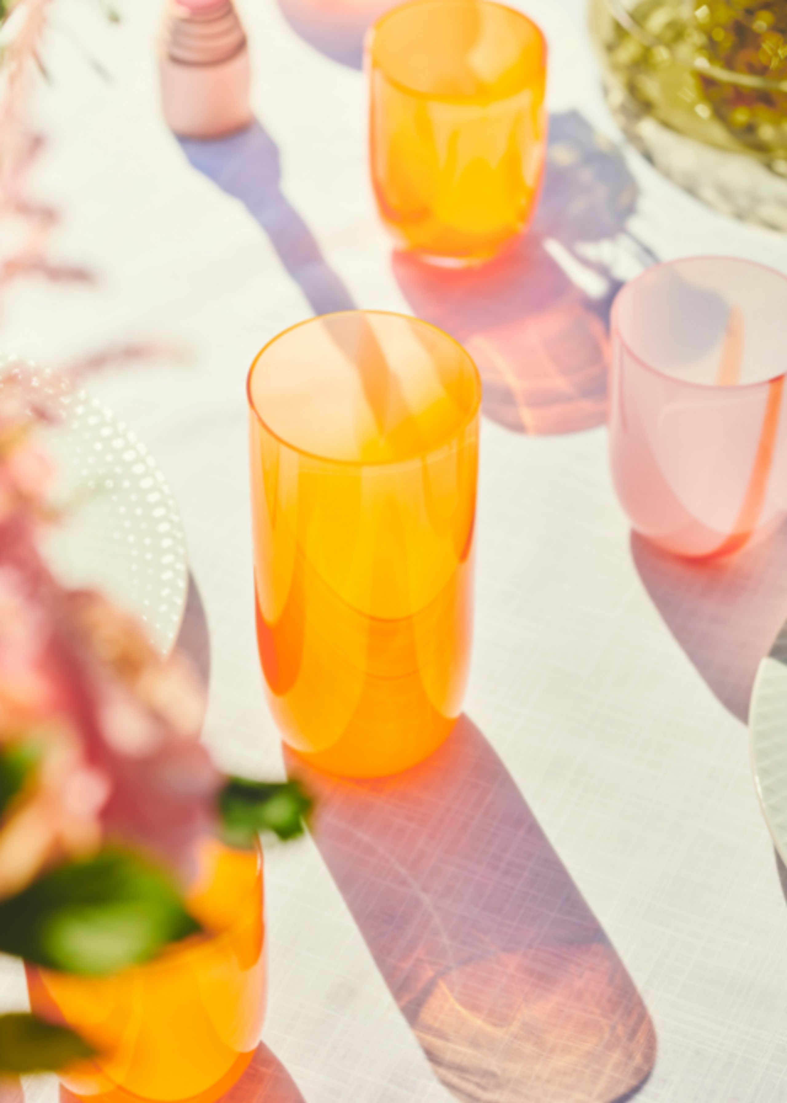 Kodanska - Vidrio - Flow Longdrink - Orange W. Dots